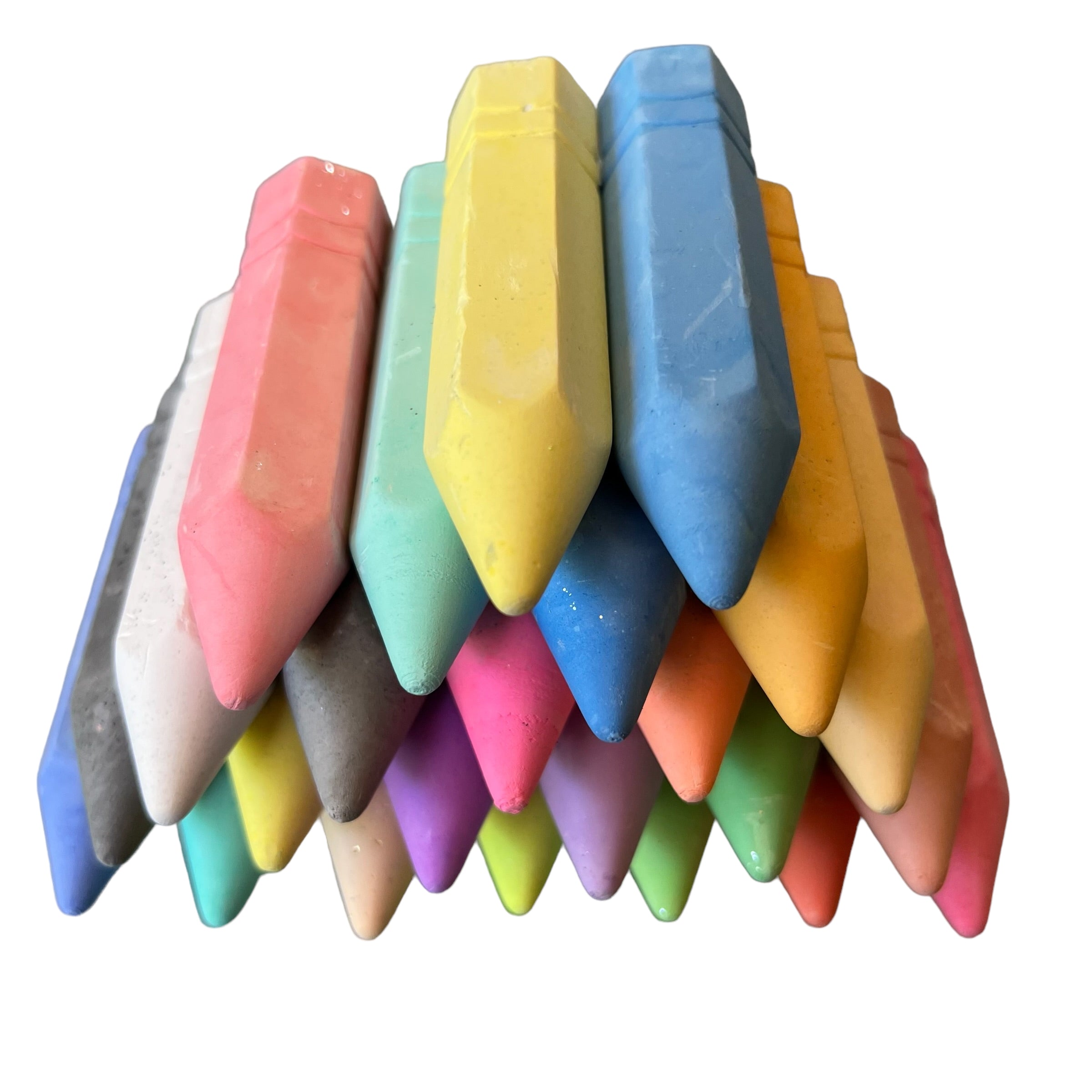 Gis Glitter JUMBO 24 piezas