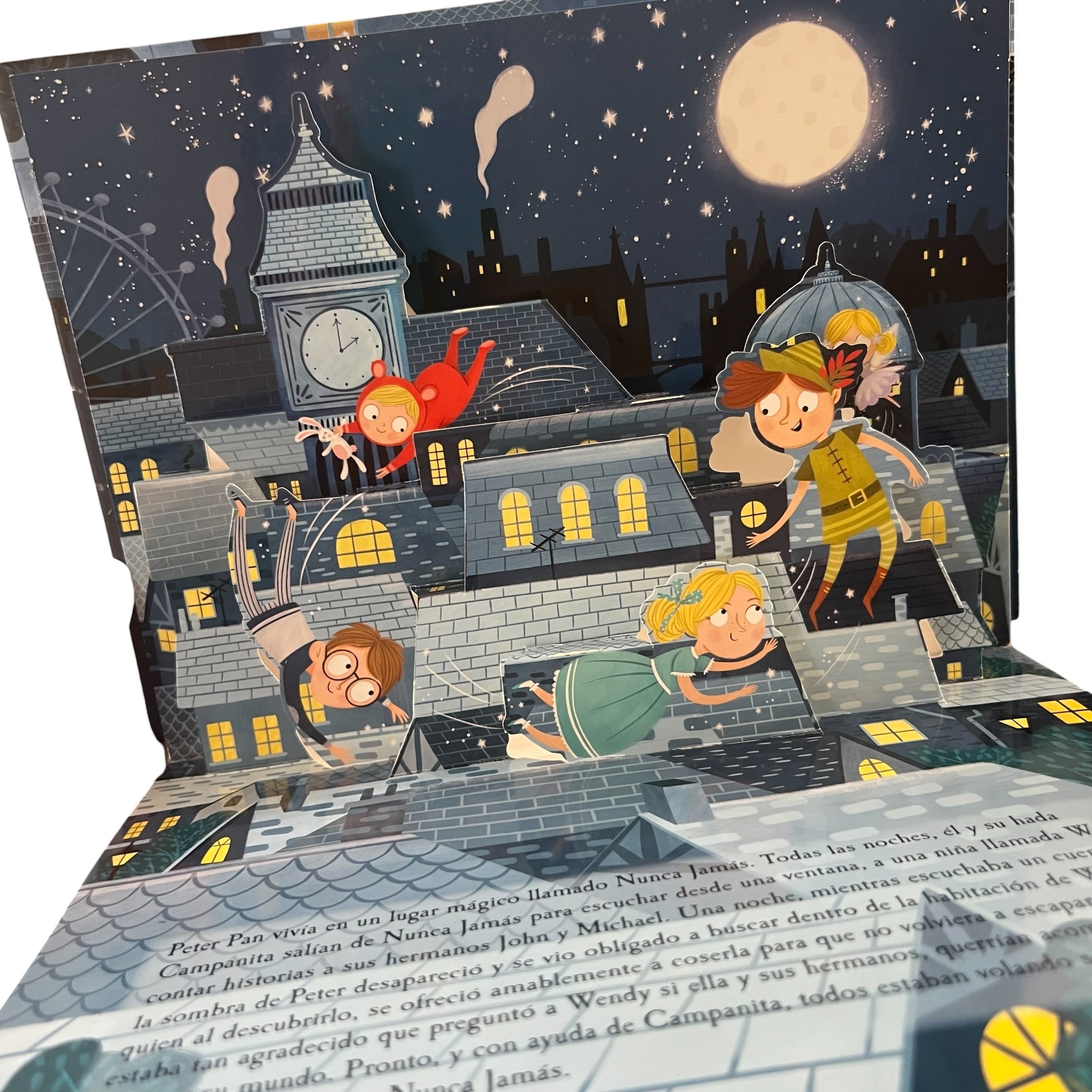 Libro pop up Peter Pan