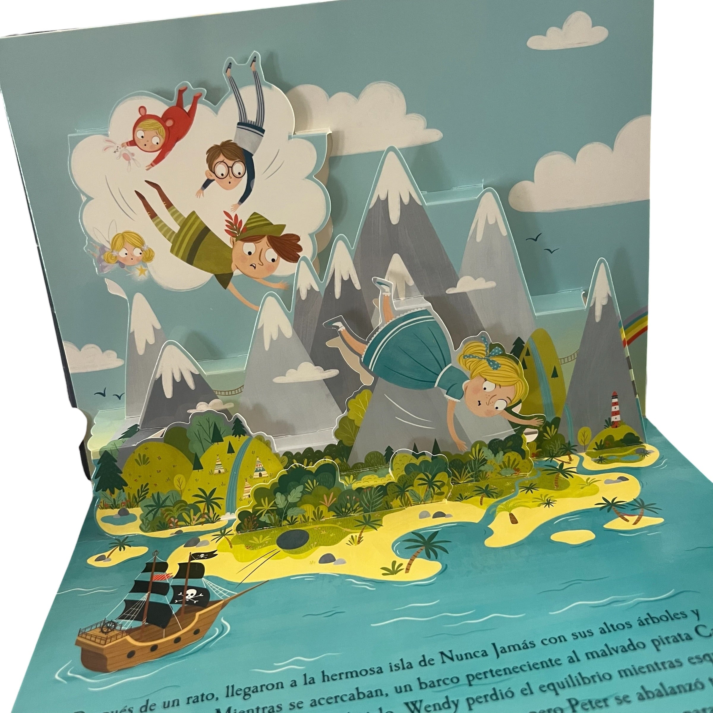 Libro pop up Peter Pan