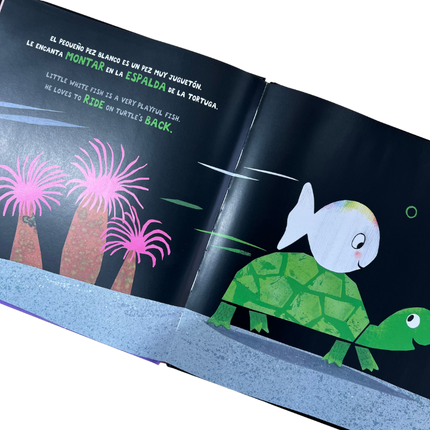 Cuento - El pequeño pez blanco tiene muchos amigos