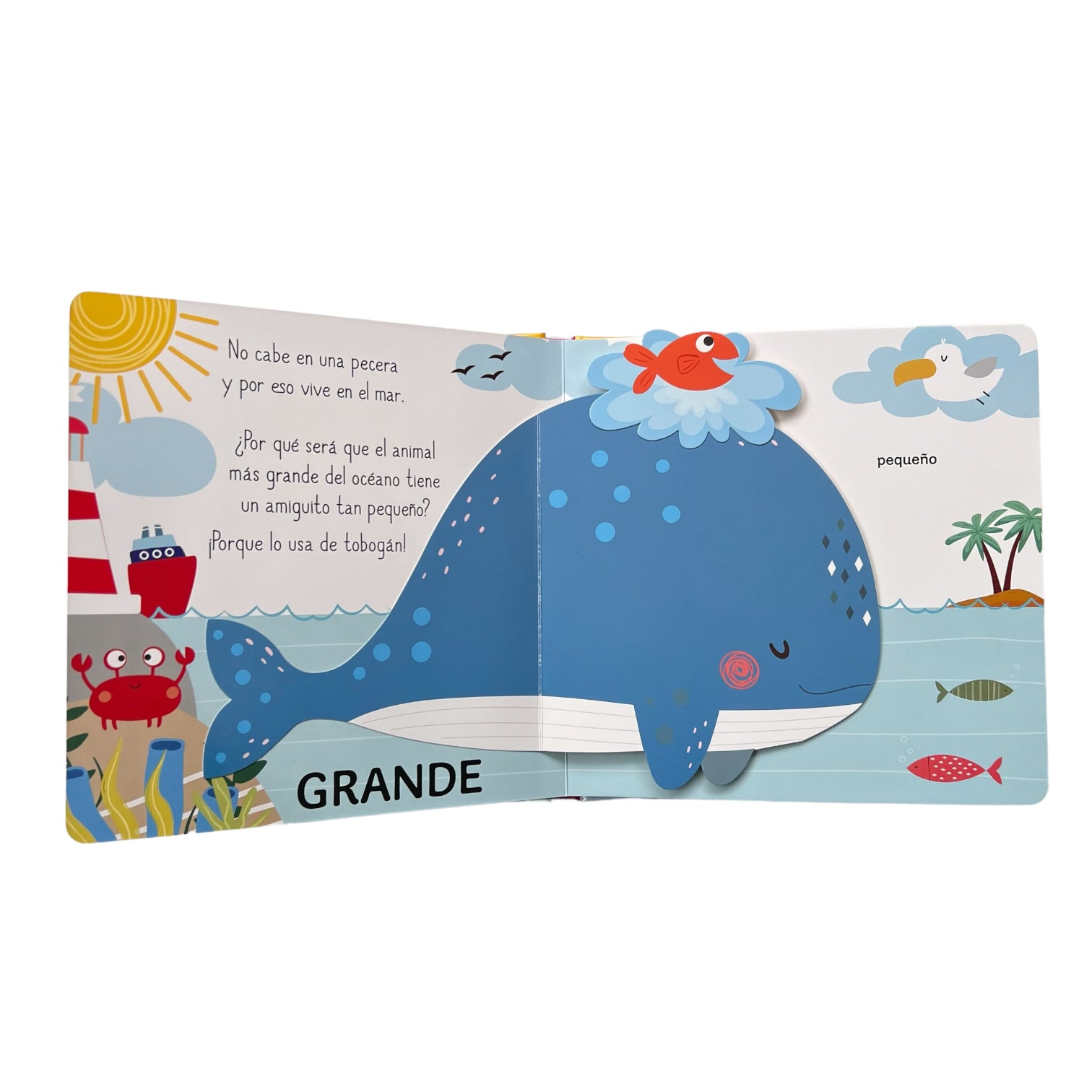 Libro POP UP descubre los contrarios