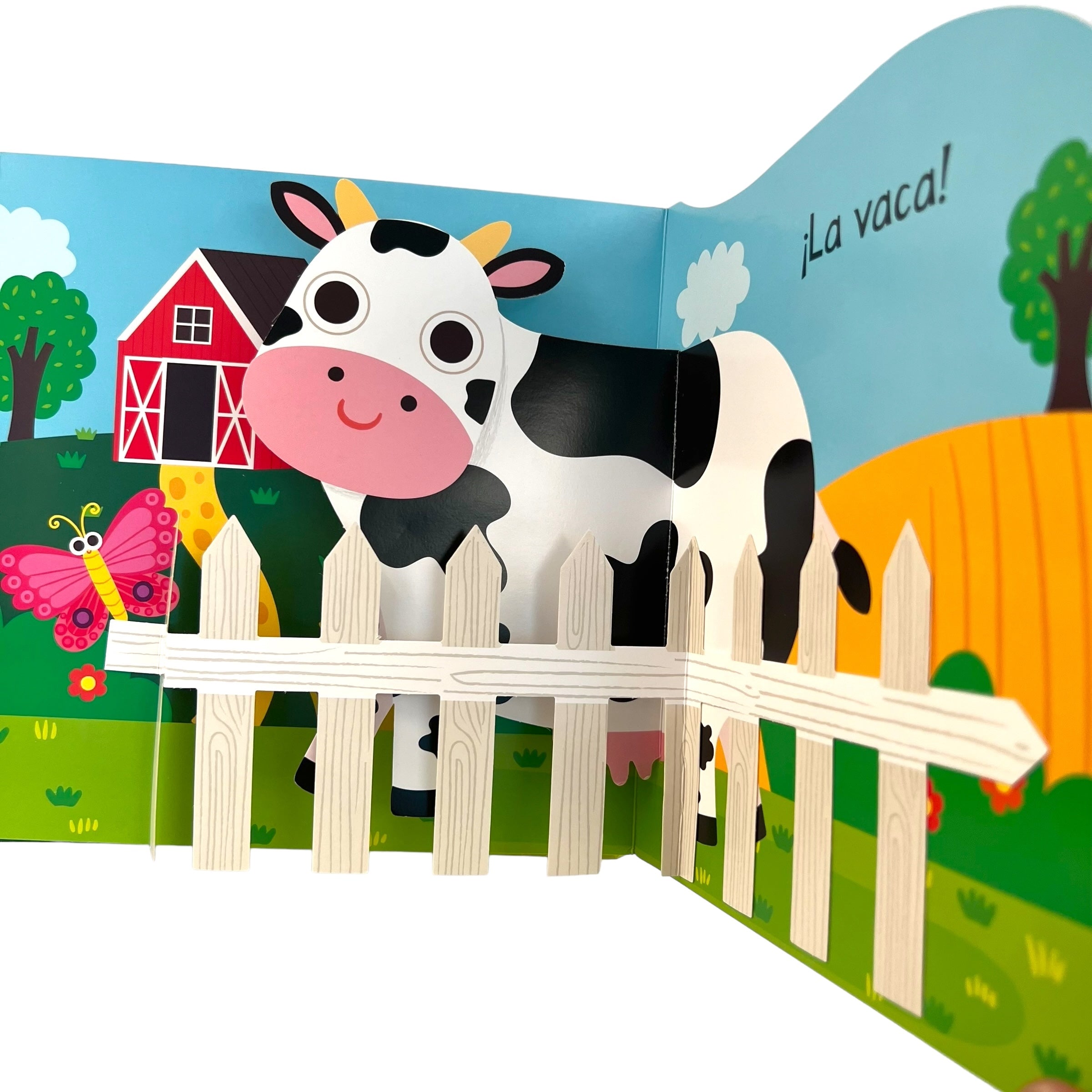 Libro Pop up ventanas la granja