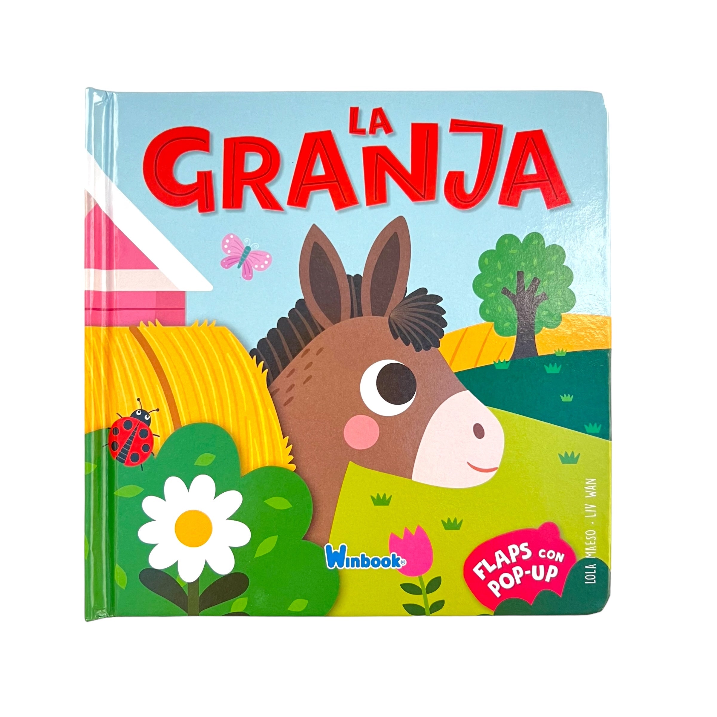 Libro Pop up ventanas la granja