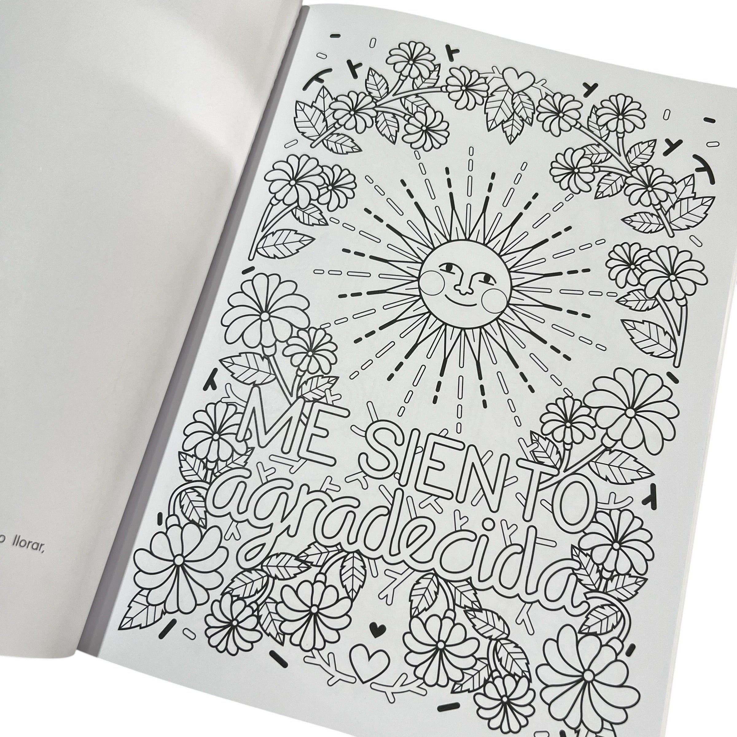 Libro para colorear - #Coloreanding Positivo