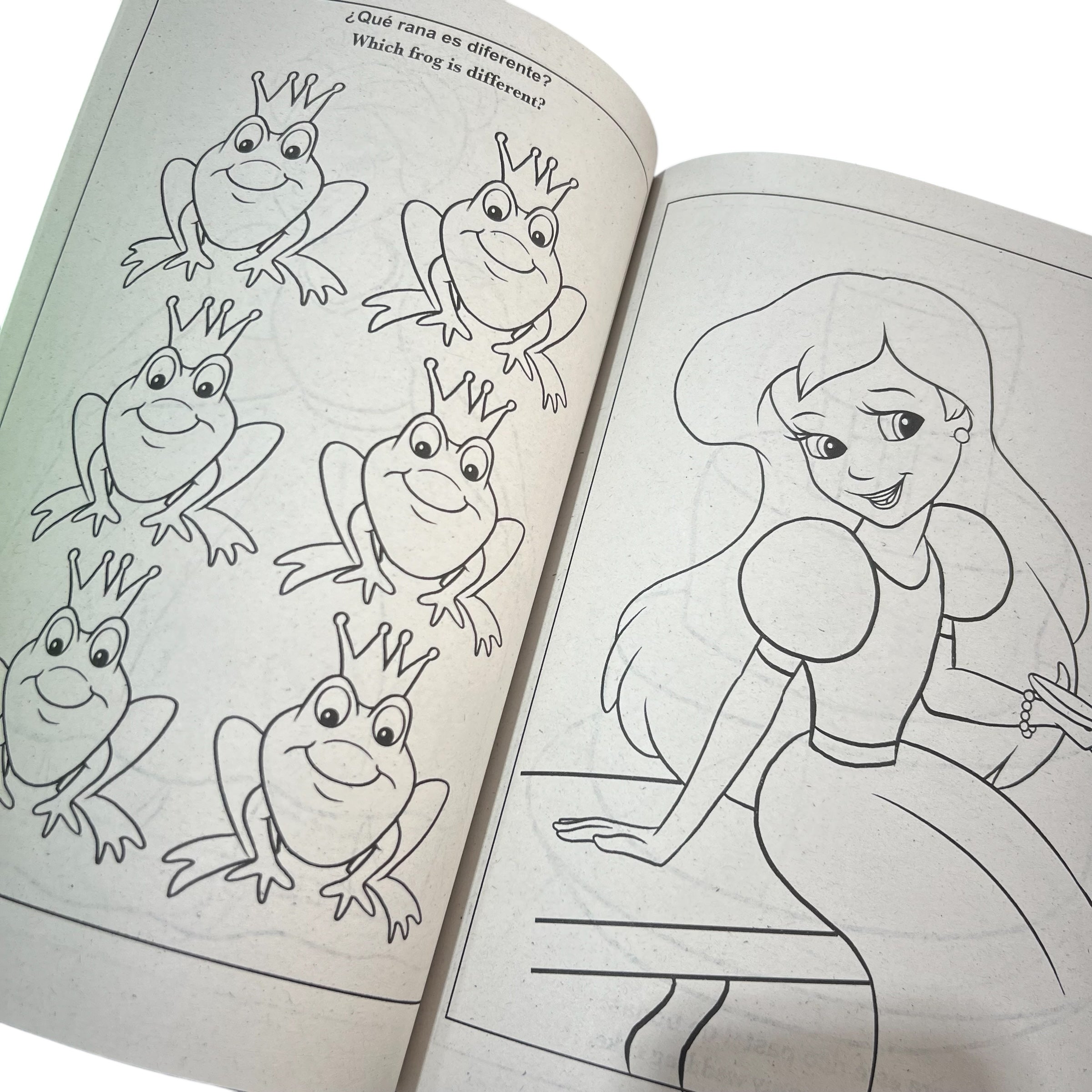 Libro para colorear Princesas