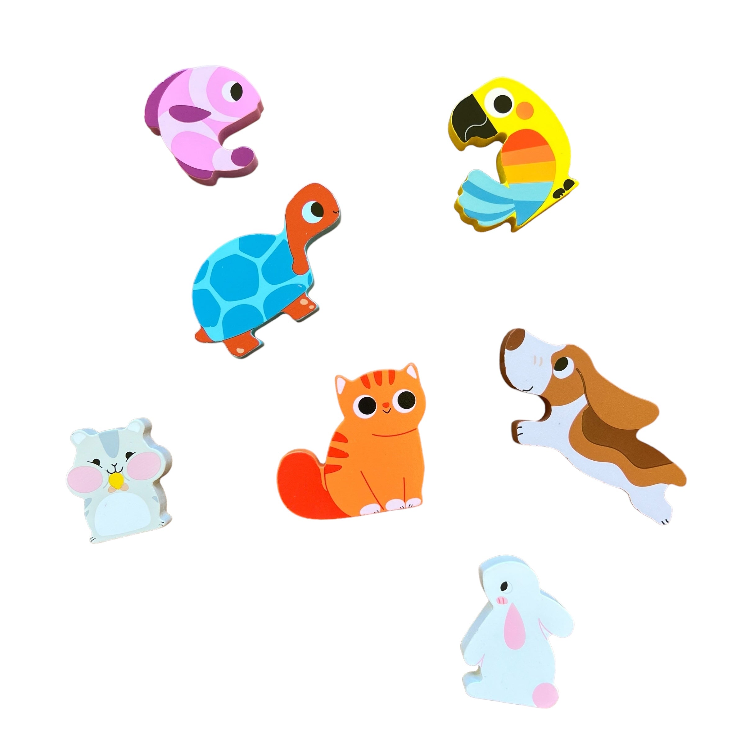 ROMPECABEZAS CHUNKY MASCOTAS - TOOKY TOY