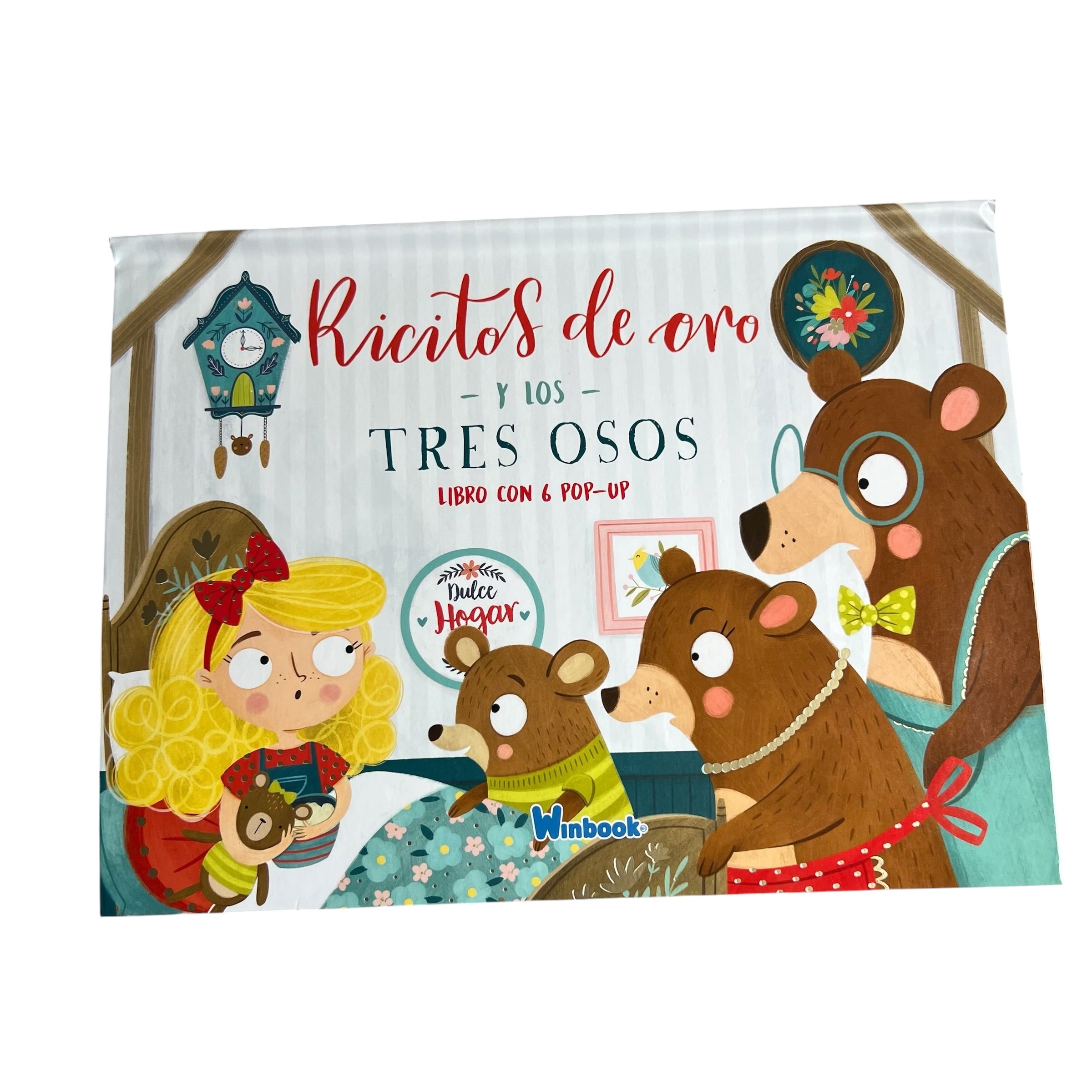 Libro pop up Ricitos de oro y los tres ositos
