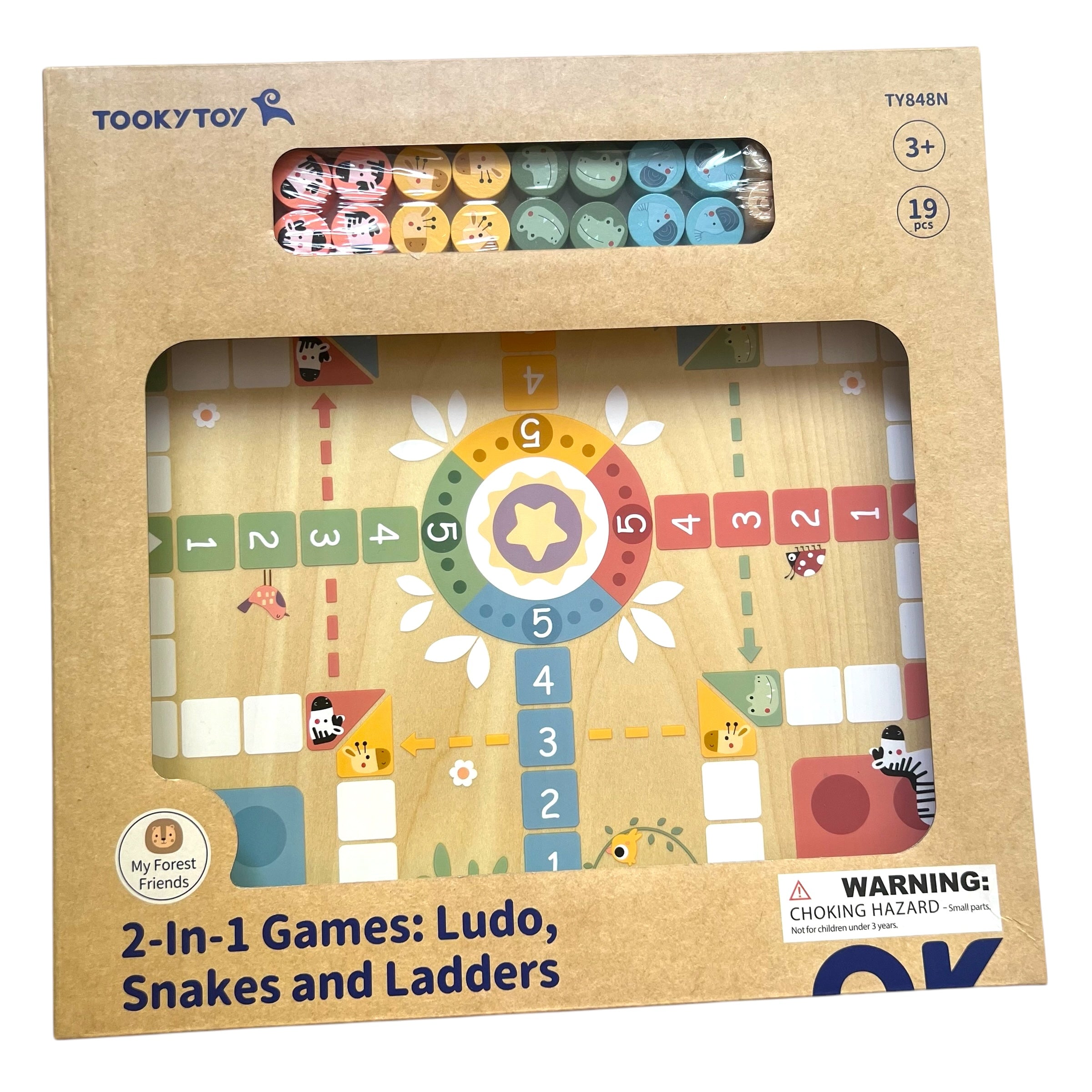 Serpientes y escaleras  - TOOKY TOY