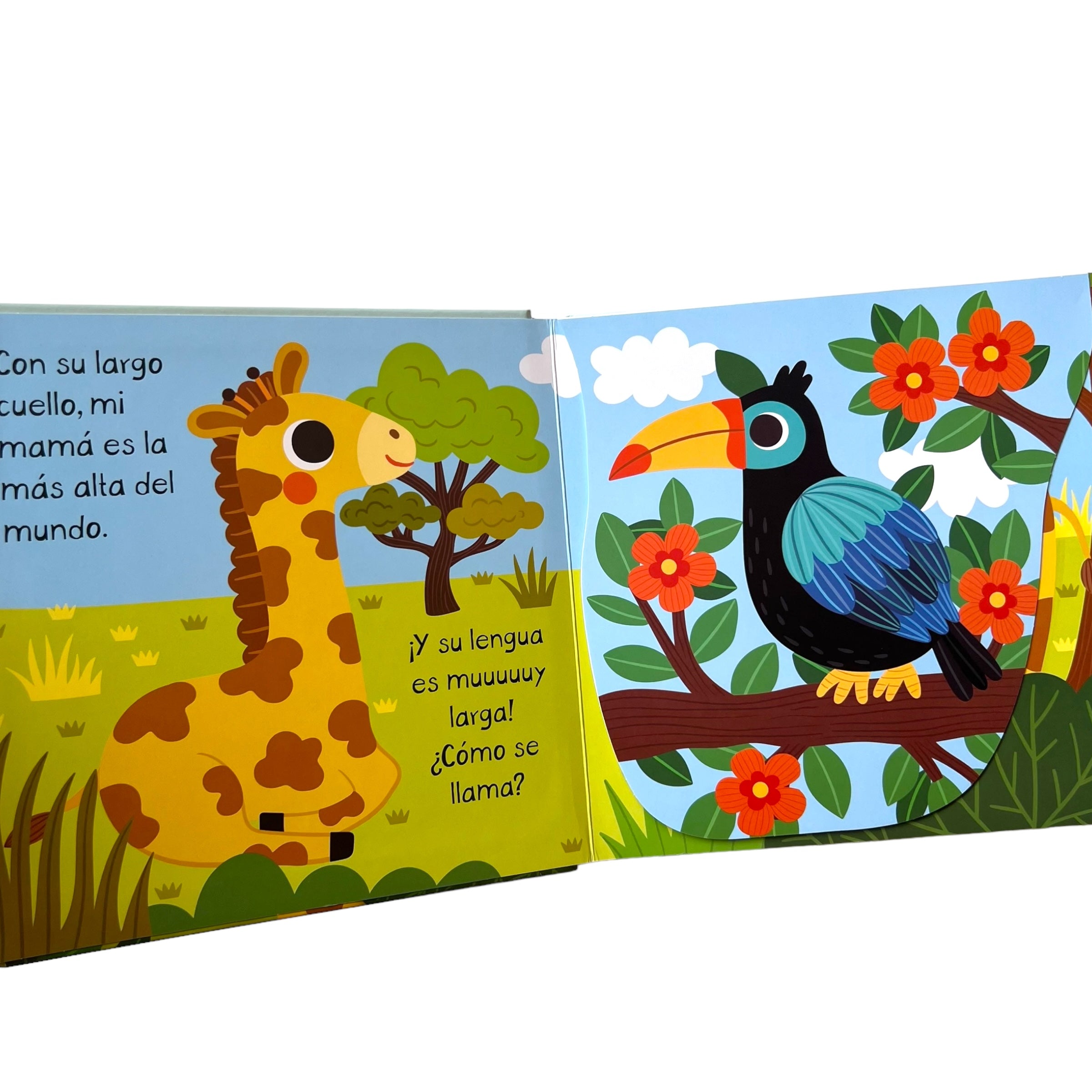 Libro Pop up ventanas Animales Salvajes