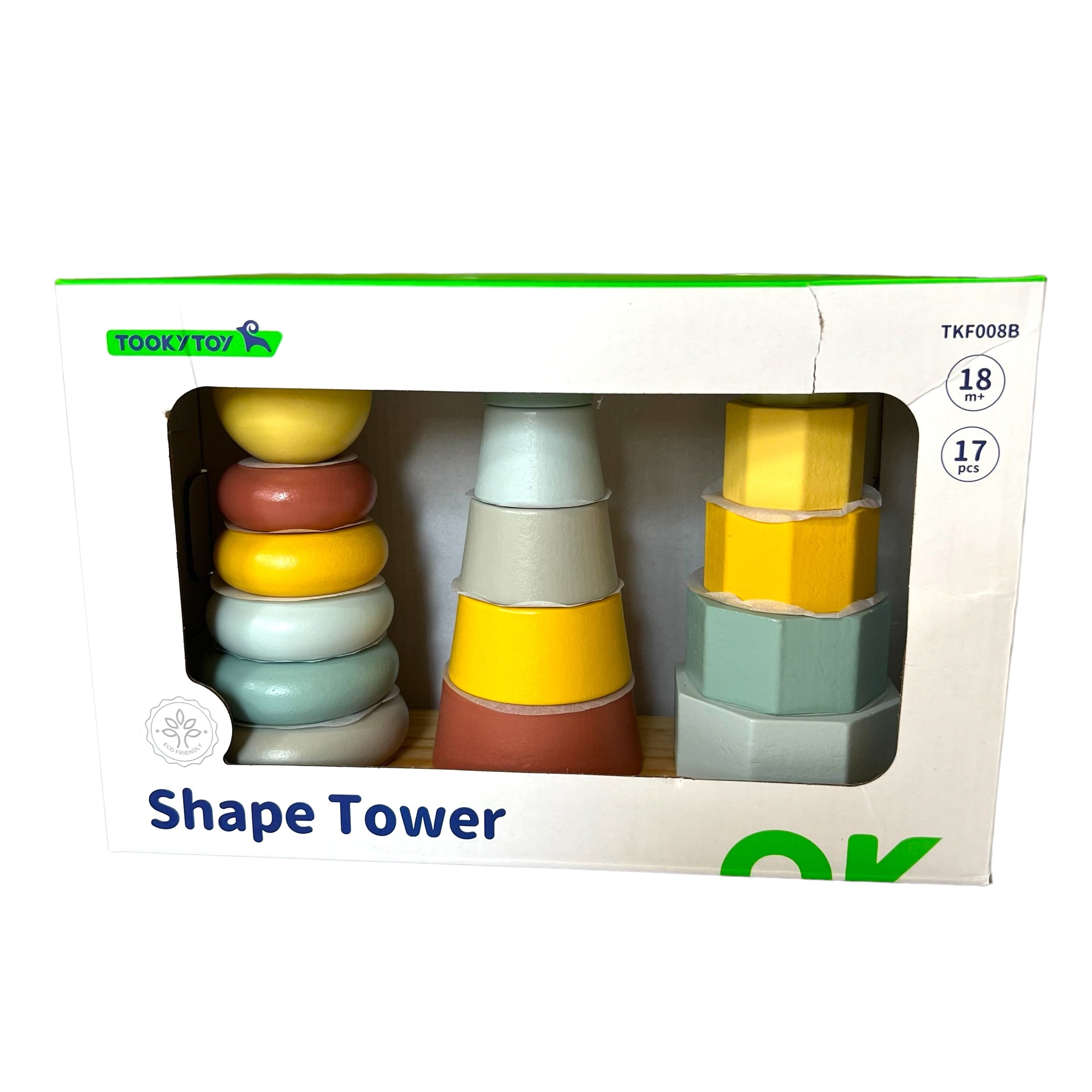 APILADORA GEOMÉTRICA - SHAPE TOWER TOOKY TOY