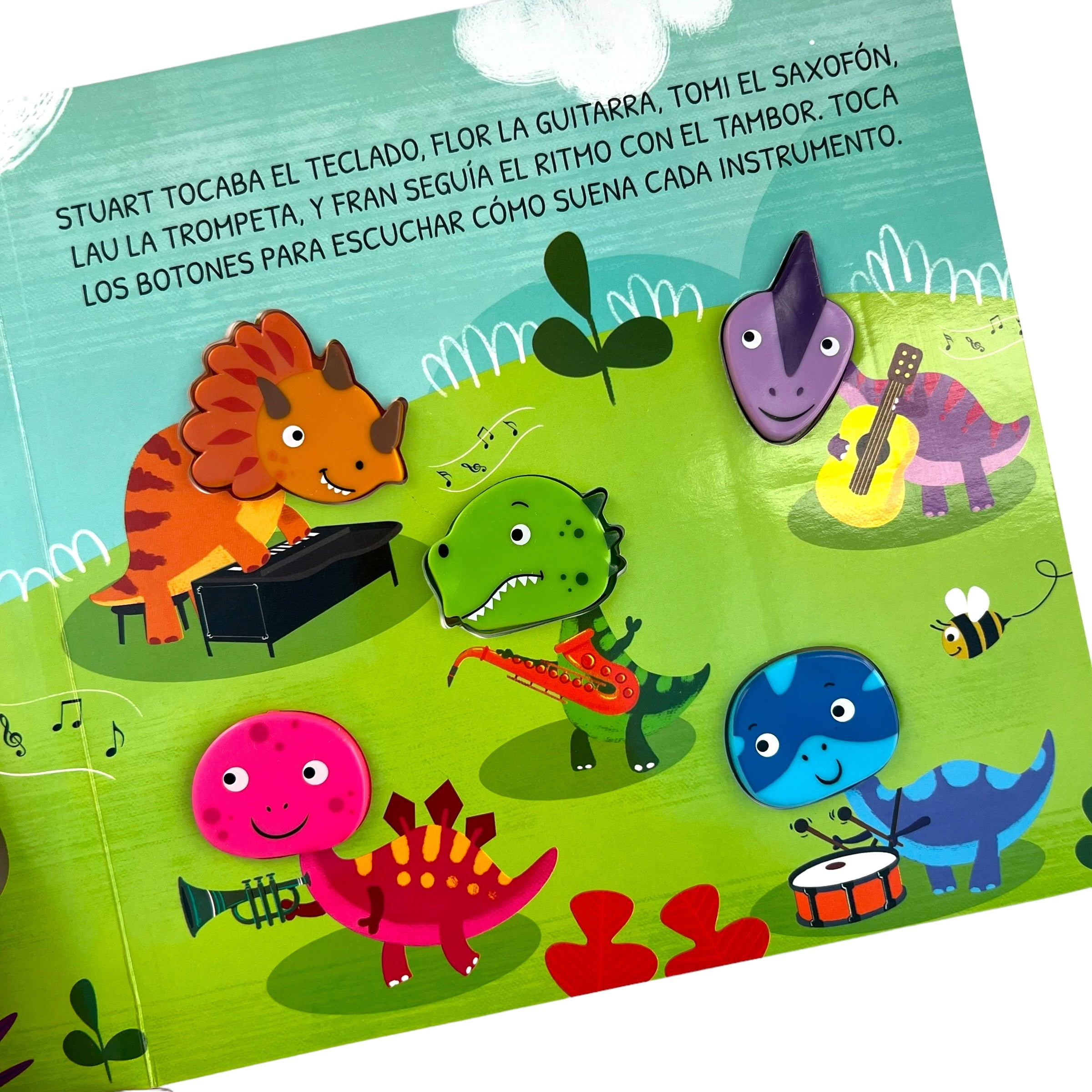 Libro como suena? La musica de los dinos -  Libro con sonidos