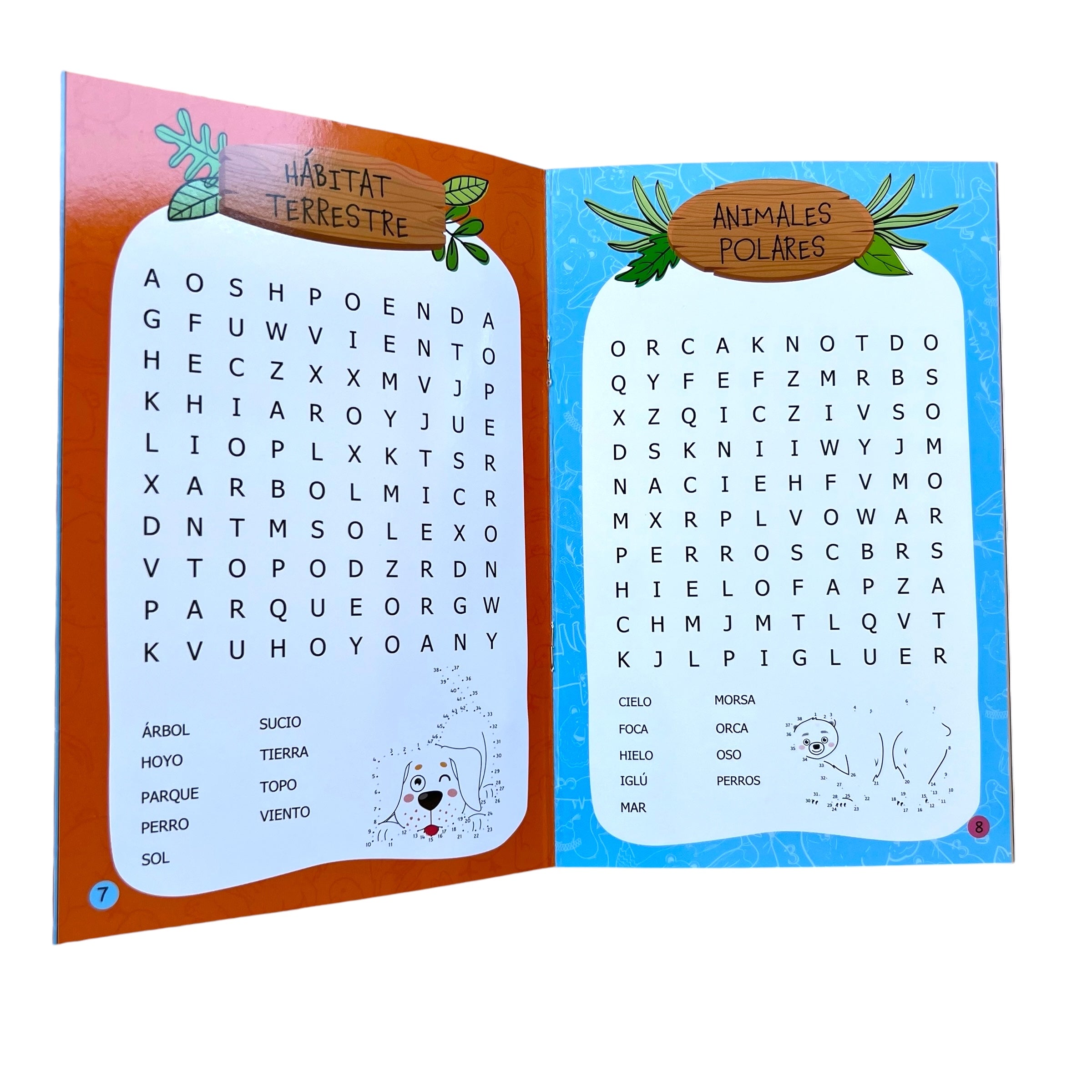 Sopa de Letras Marca y Borra