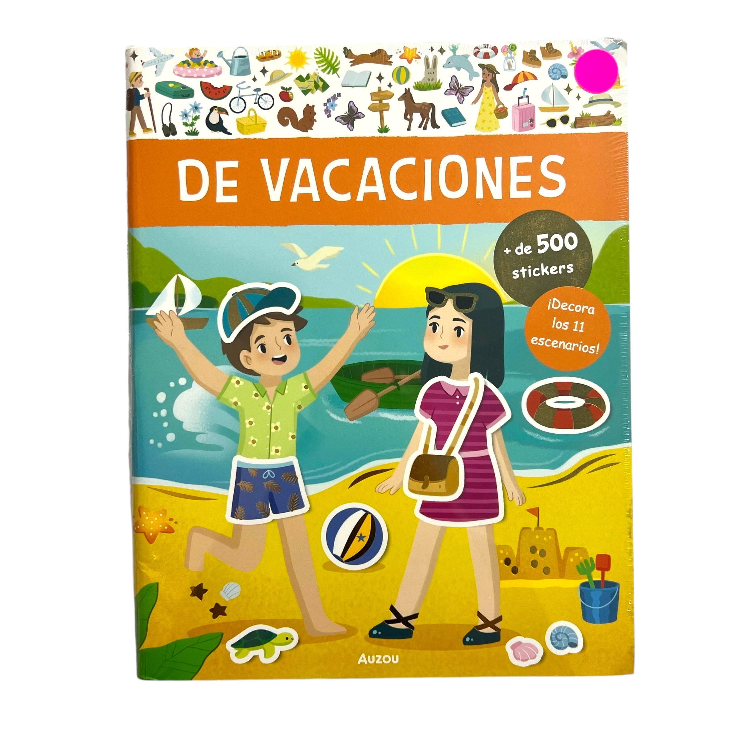 Libro de stickers - Vacaciones