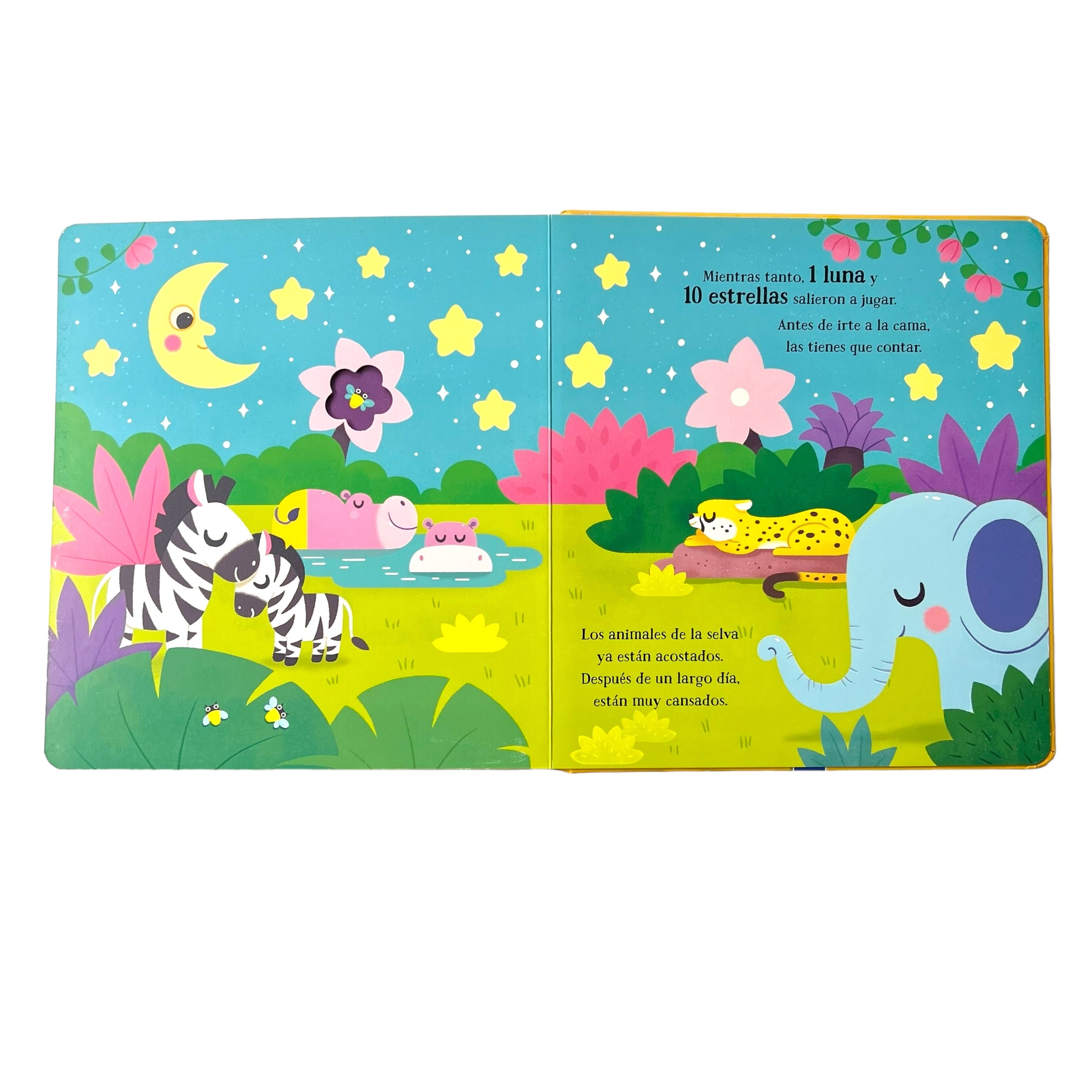 Libro 3,2,1 BUENAS NOCHES A TODOS ANIMALES SALVAJES