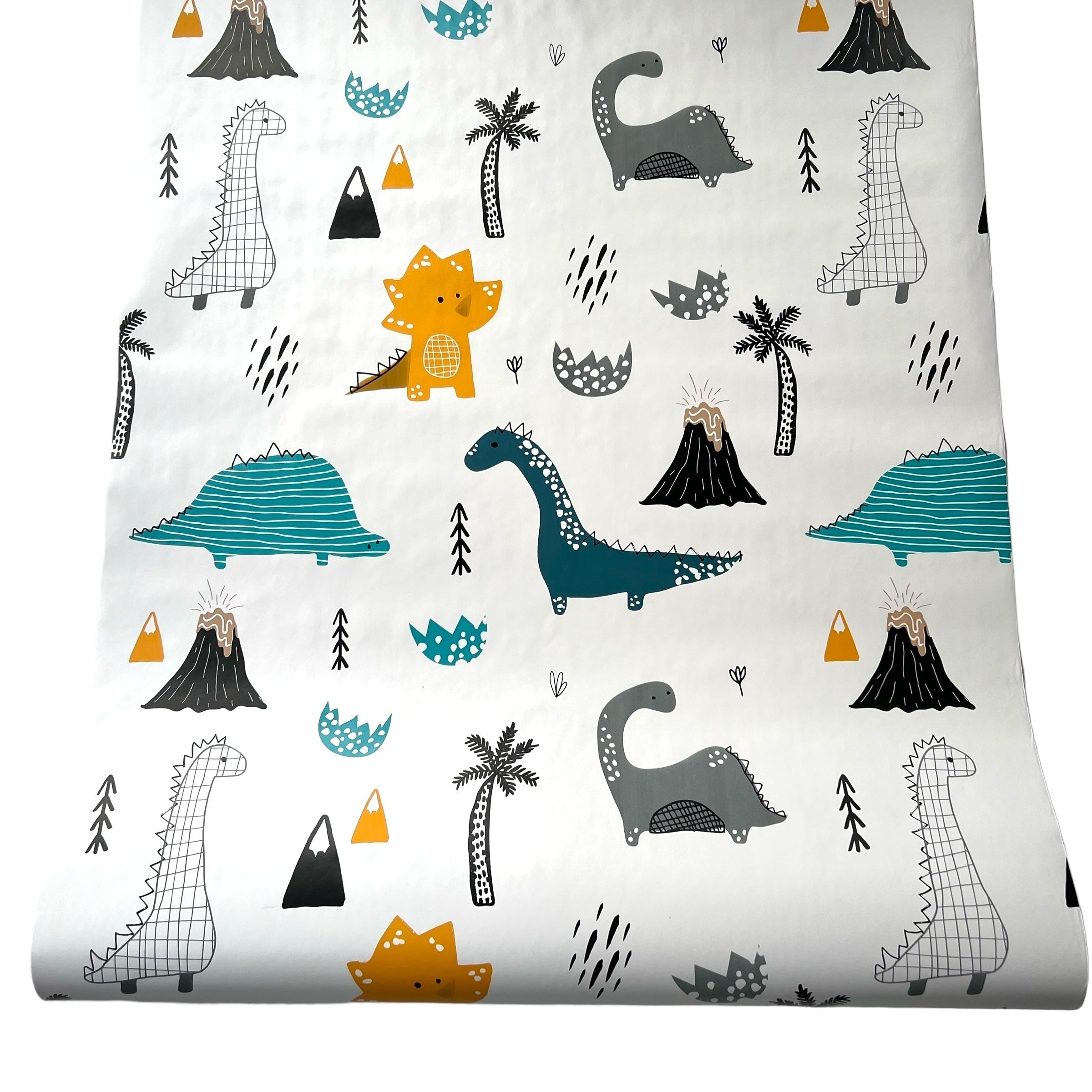 Papel Tapiz Adhesivo - Dinosaurios