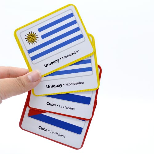 Banderas de America - Juego de memoria