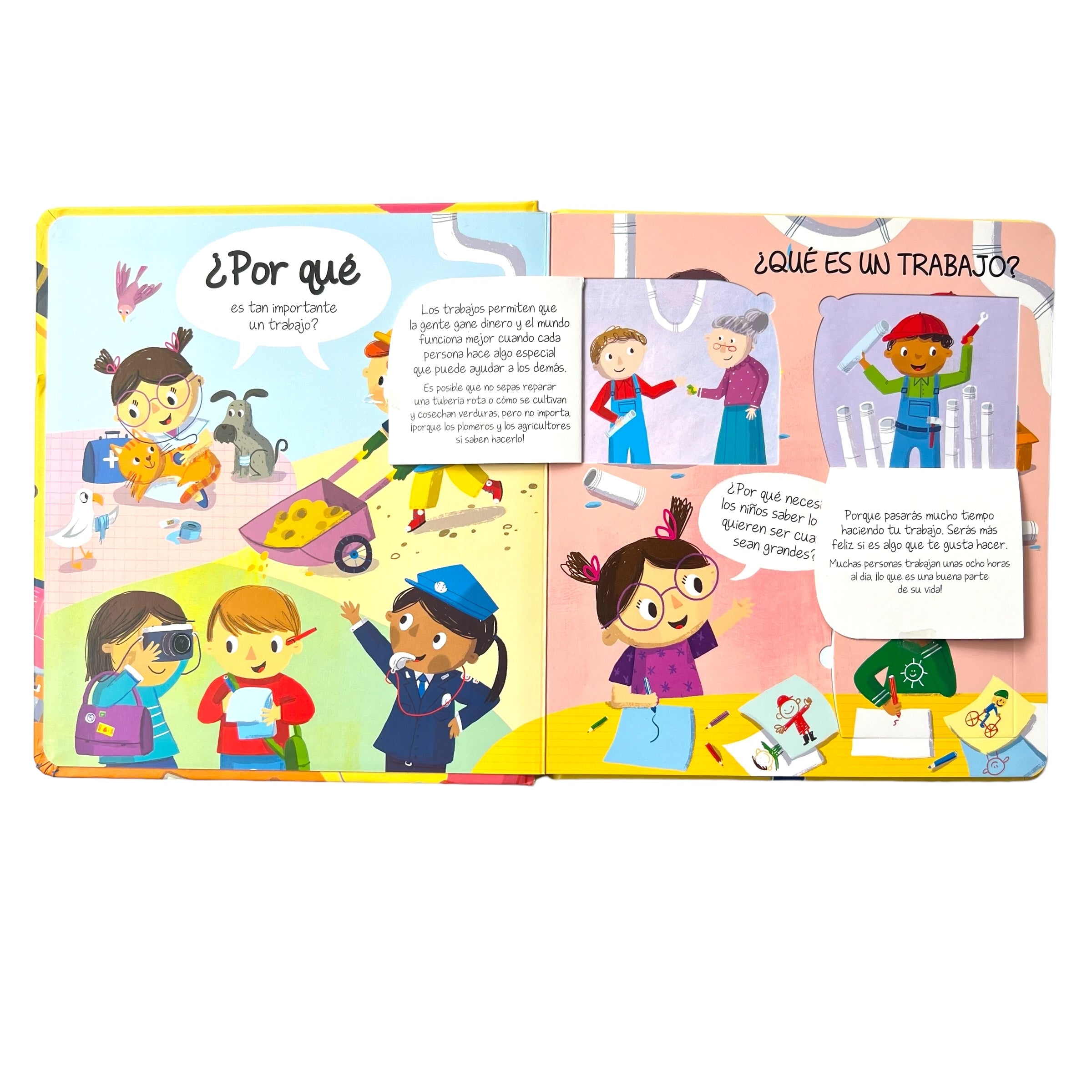 Cuento Por qué? Mi trabajo ideal - Preguntas y respuestas para niños pequeños