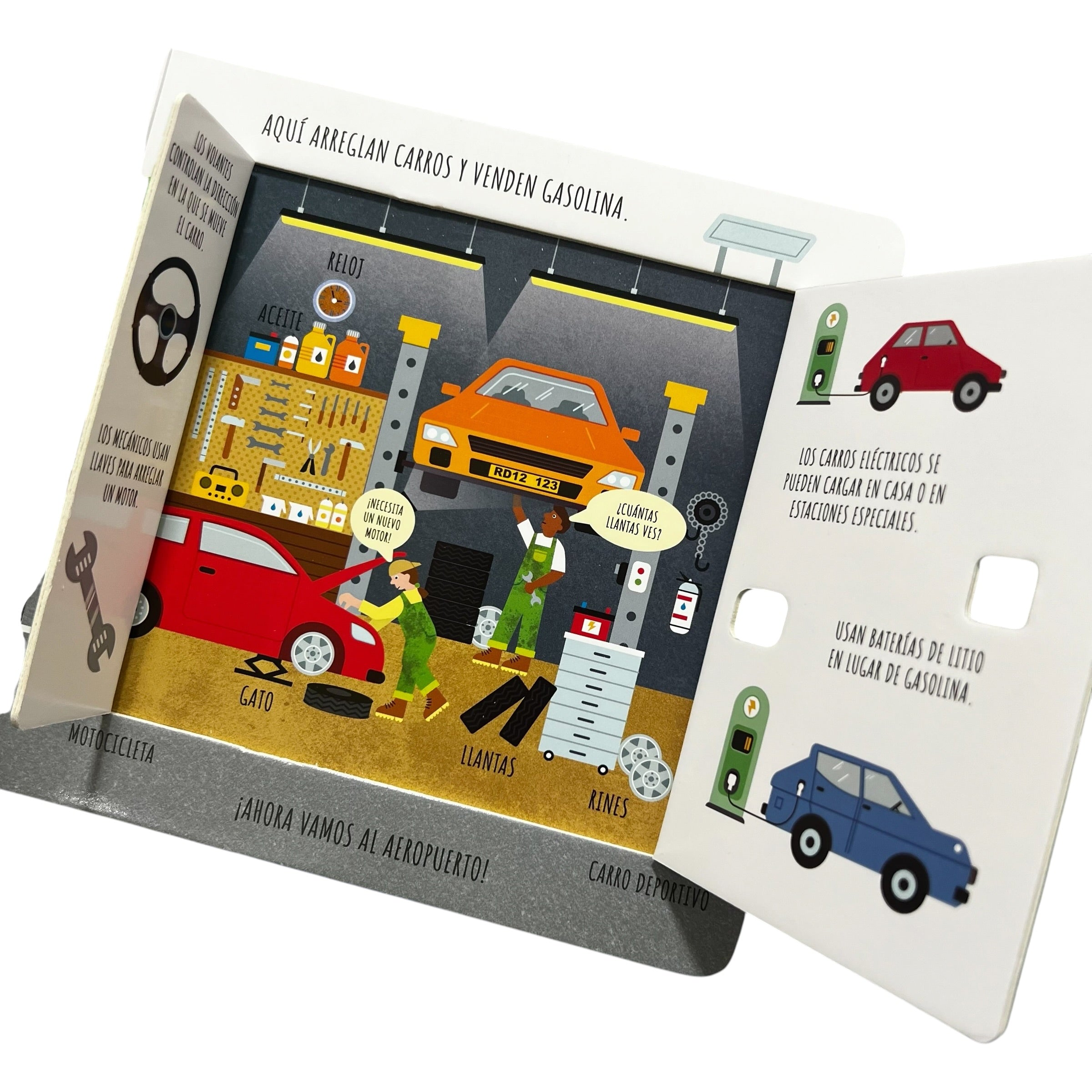 Cuento - Abre y descubre Los transportes