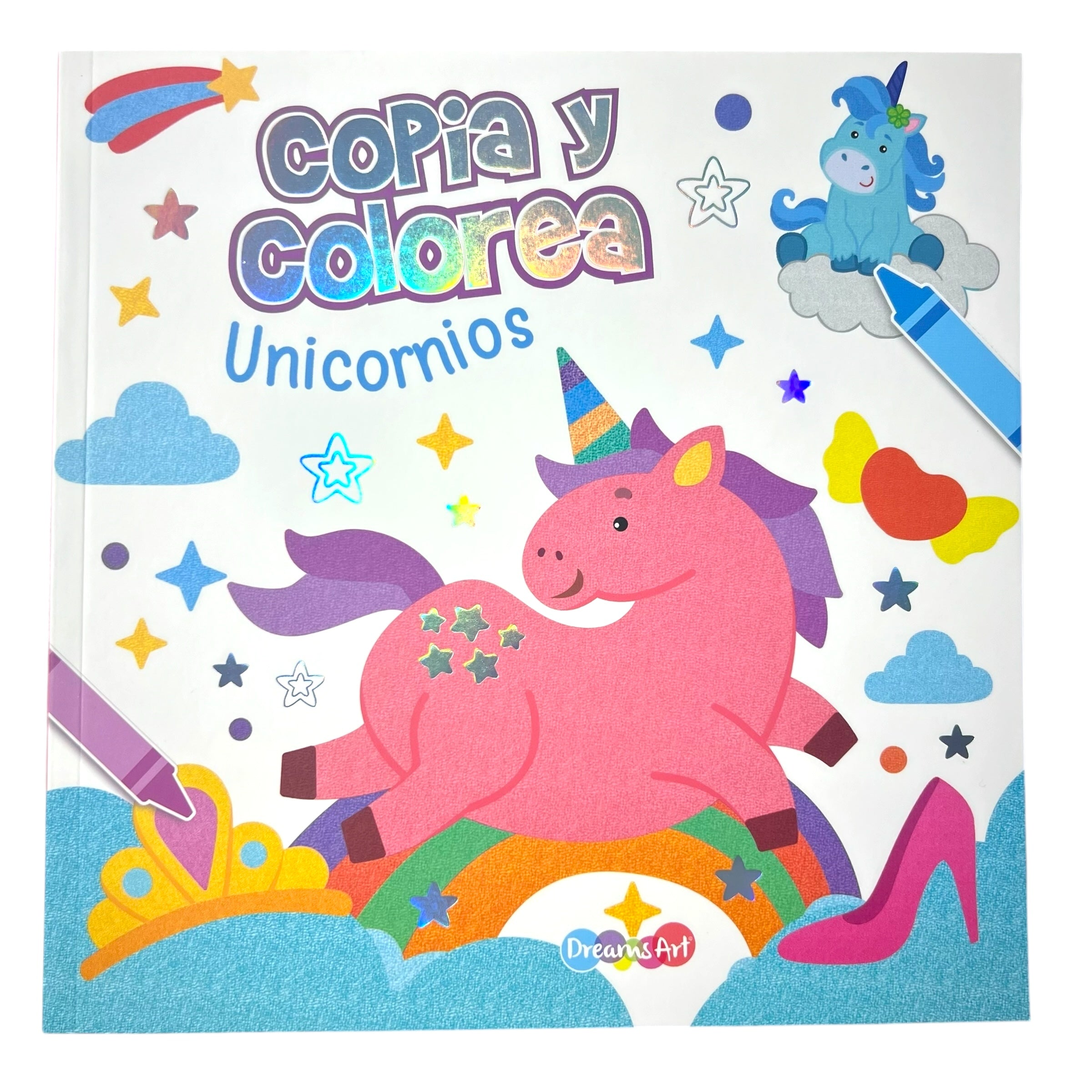 Copia y colorea