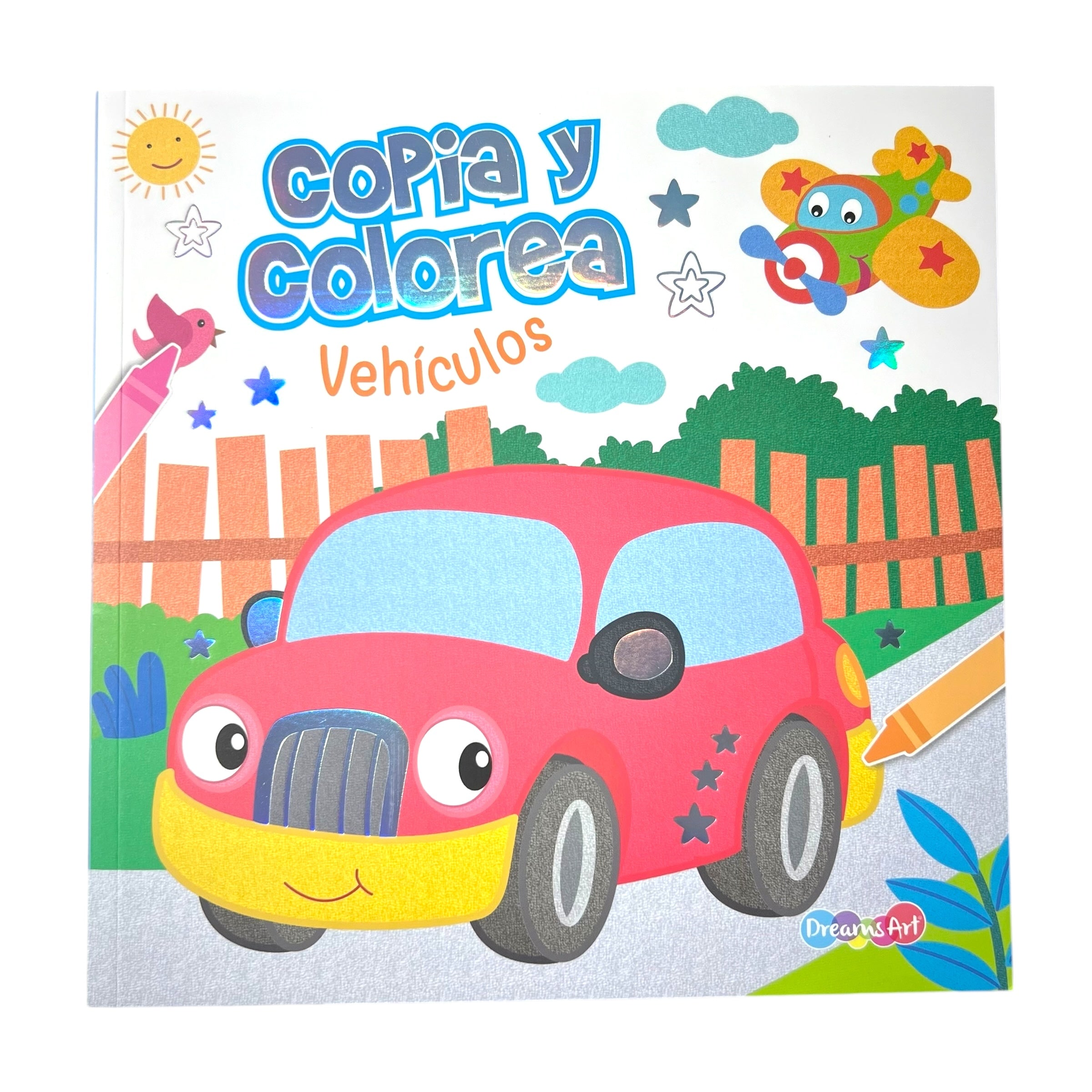 Copia y colorea