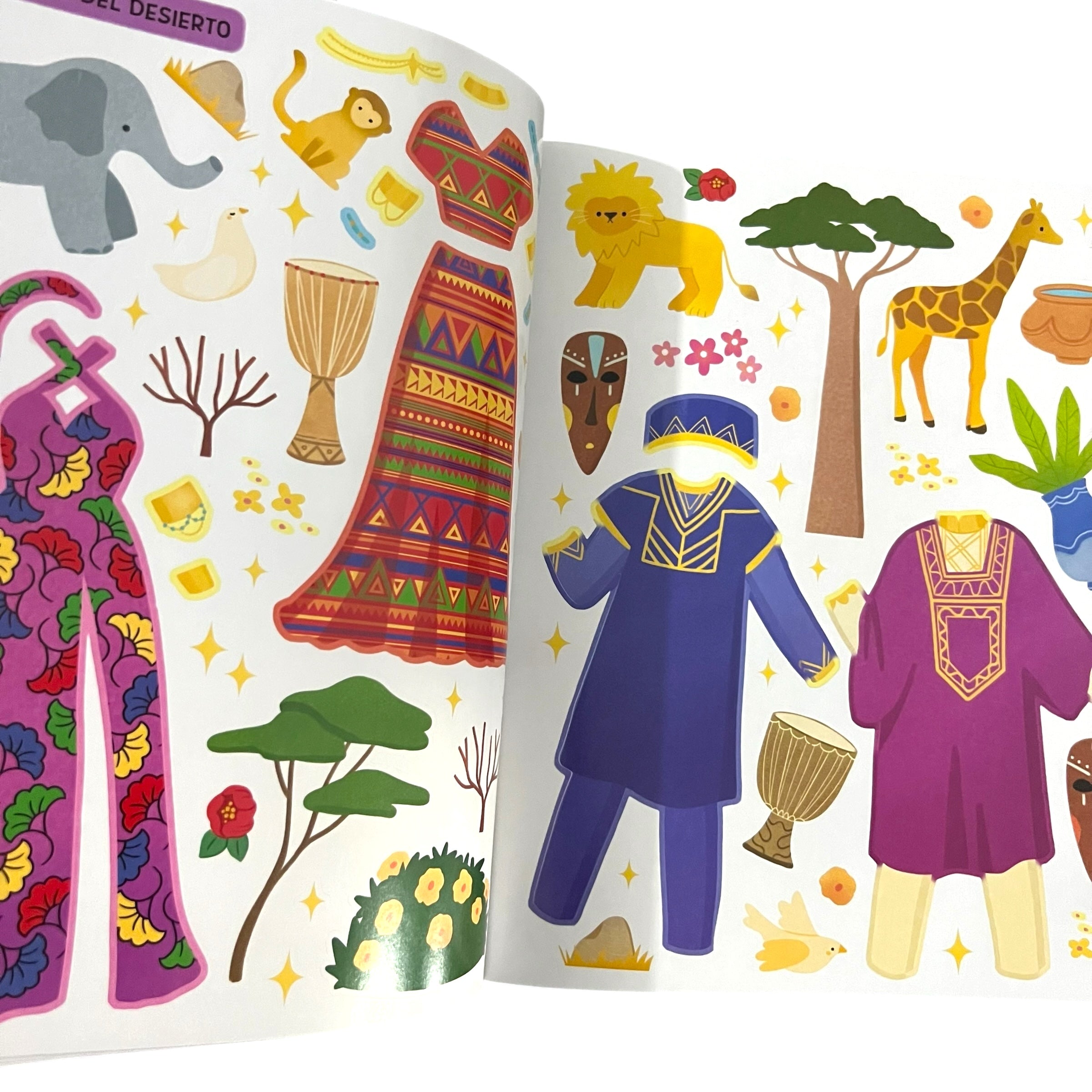 PRINCESAS - Libro de 500 Stickers