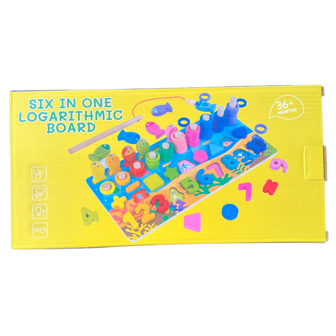 Tablero de Multi Actividades - Números y Figuras