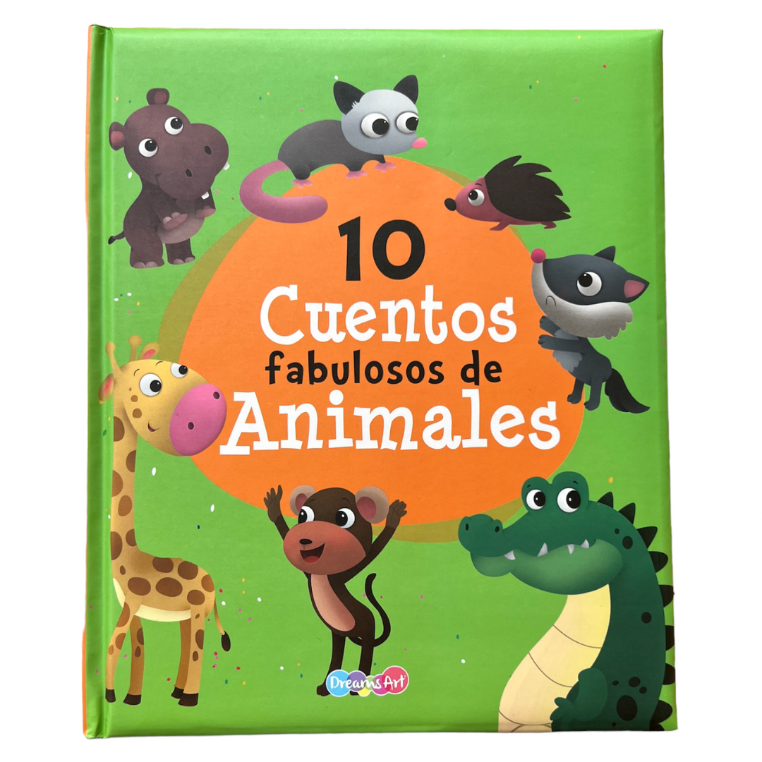 Libro 10 Cuentos Fabulosos de Animales
