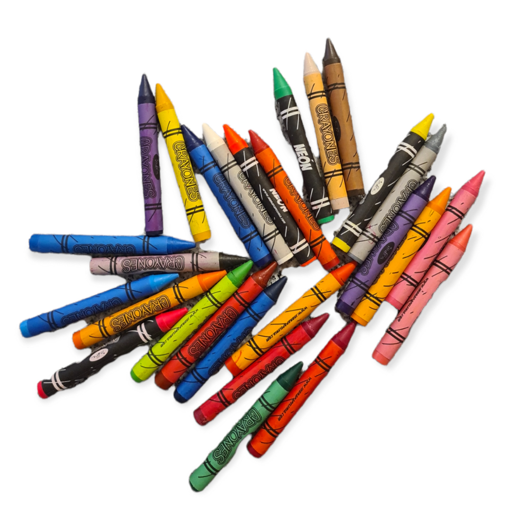 Crayones jumbo 24 piezas + 4 neon