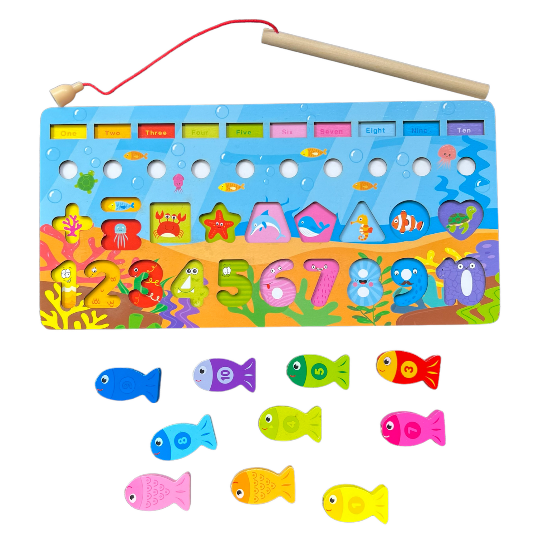 Tablero de Multi Actividades - Números y Figuras