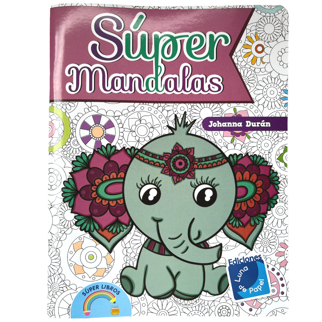 Libro para colorear Super mandalas