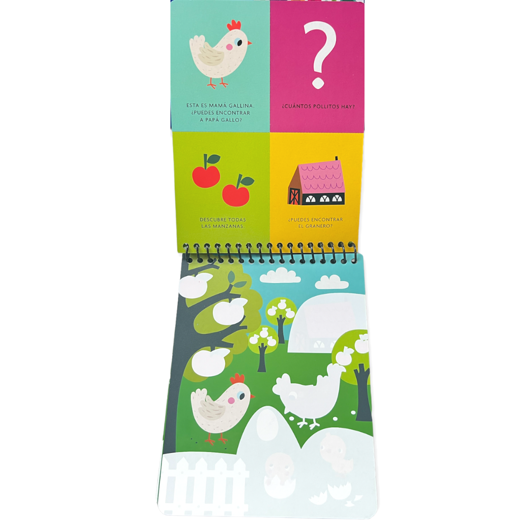 Colorea con agua GRANJA