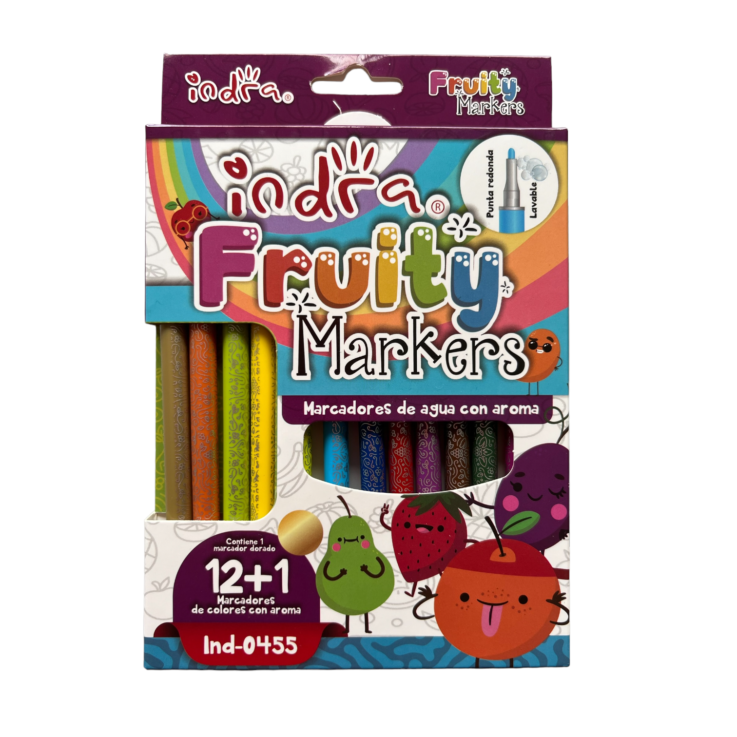 Marcadores de agua delgados con aroma Fruity