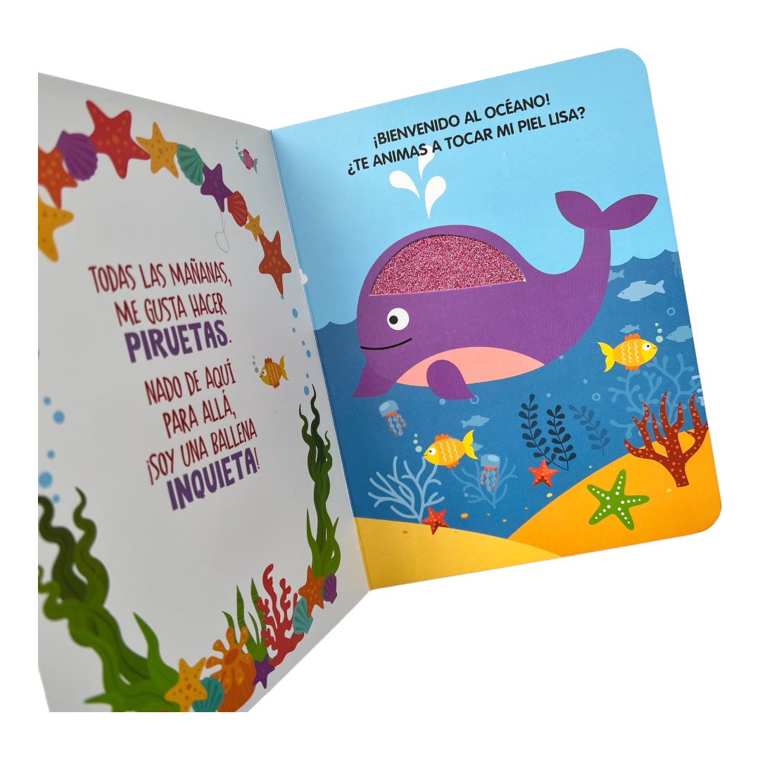 Libros de Texturas Toco y Aprendo Diversión