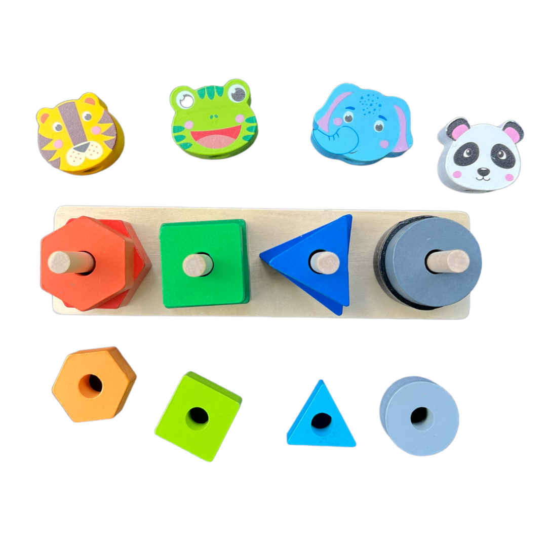 Apiladora de Animales y Figuras