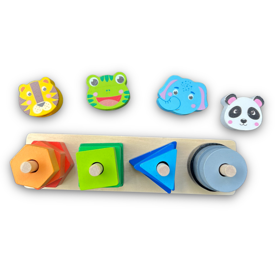 Apiladora de Animales y Figuras