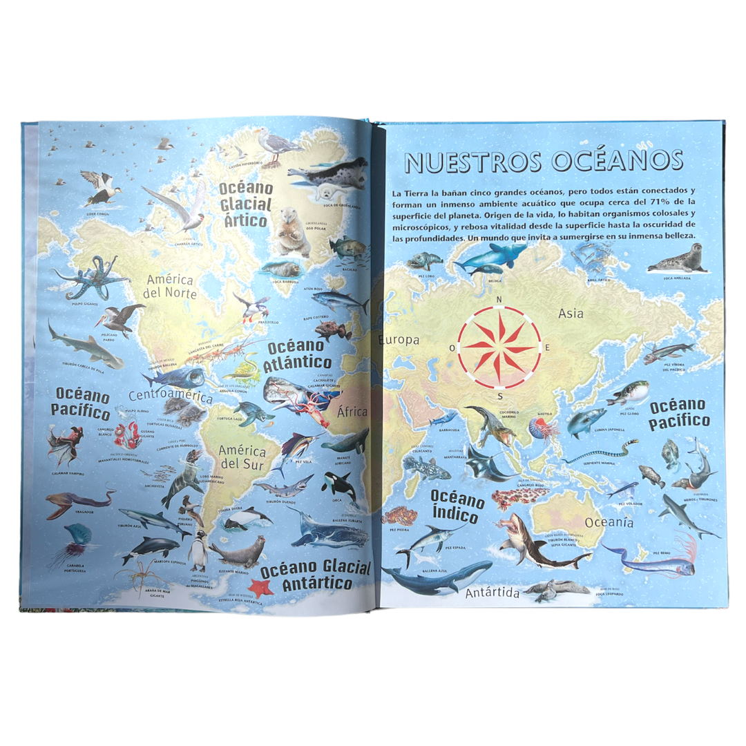 Libro Atlas de los Oceanos