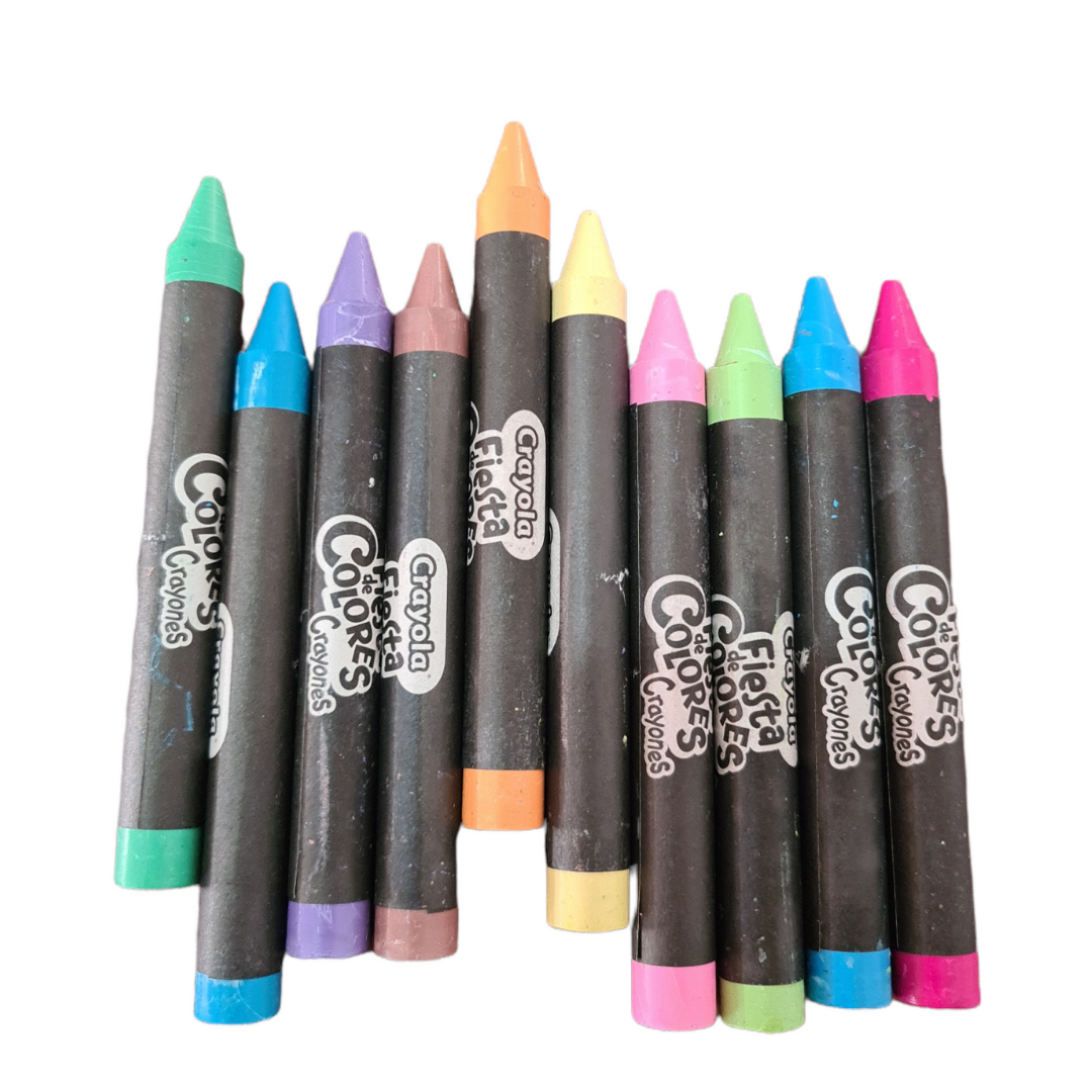 Crayones fiesta neon