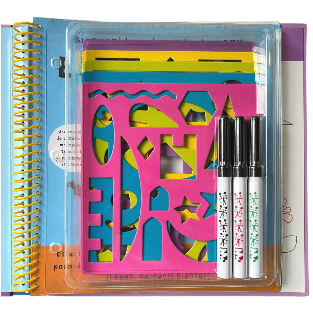 Plantillas  Esténciles - Libro de Actividades  Arty Mouse