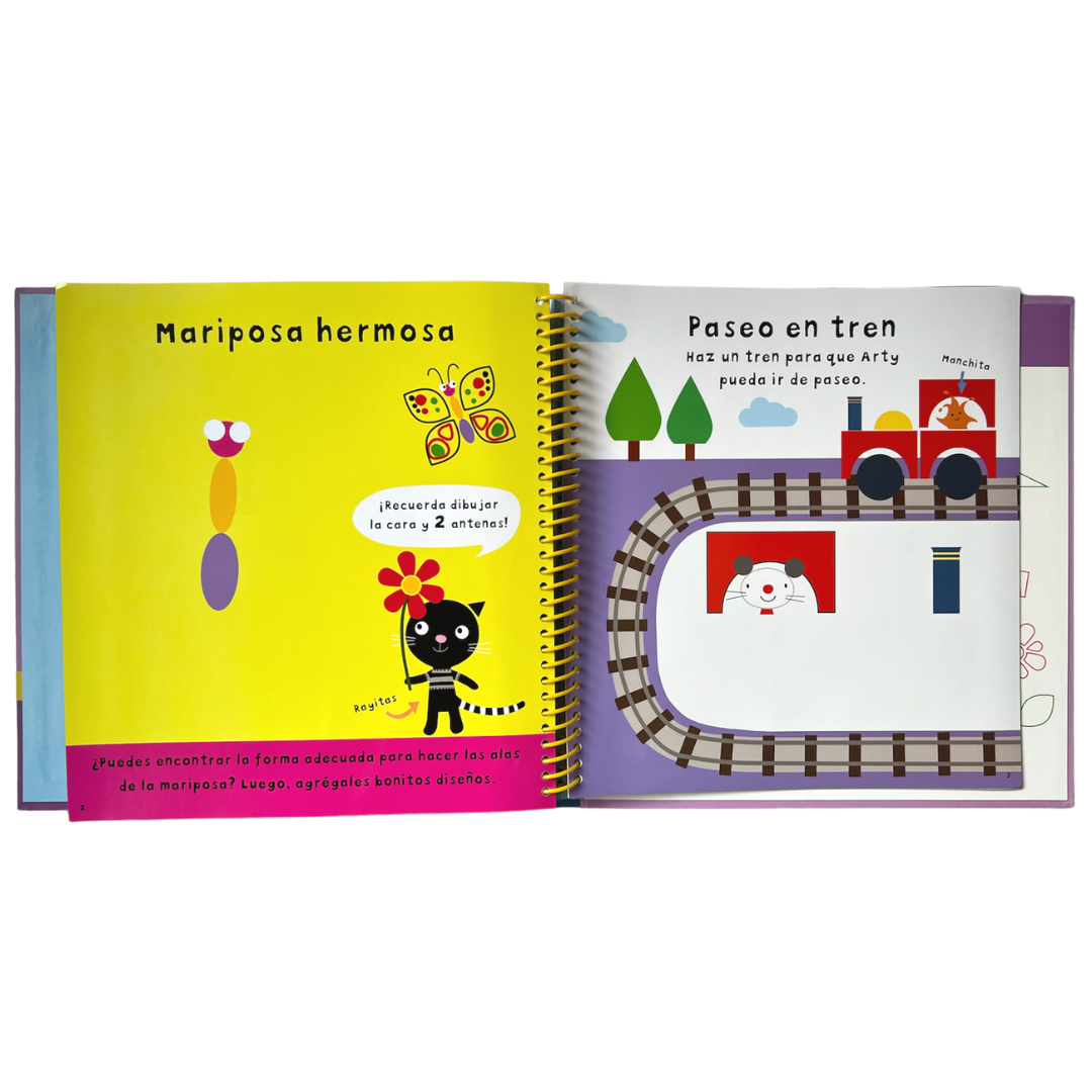 Plantillas  Esténciles - Libro de Actividades  Arty Mouse