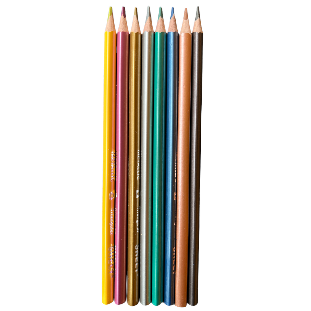 Set de 8 Colores Triangulares SHELY