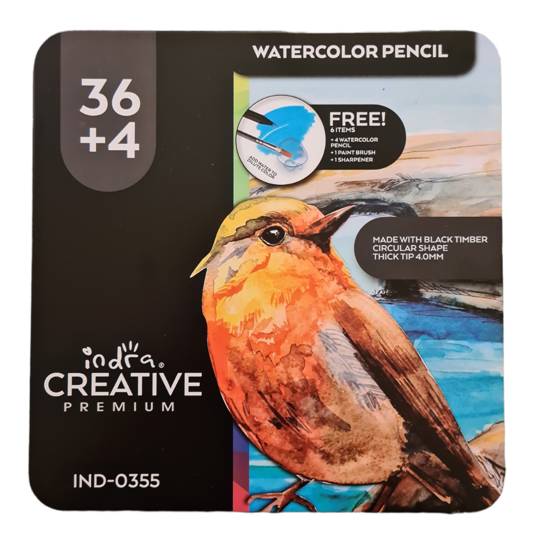 36 Colores acuareleables - Acuarela