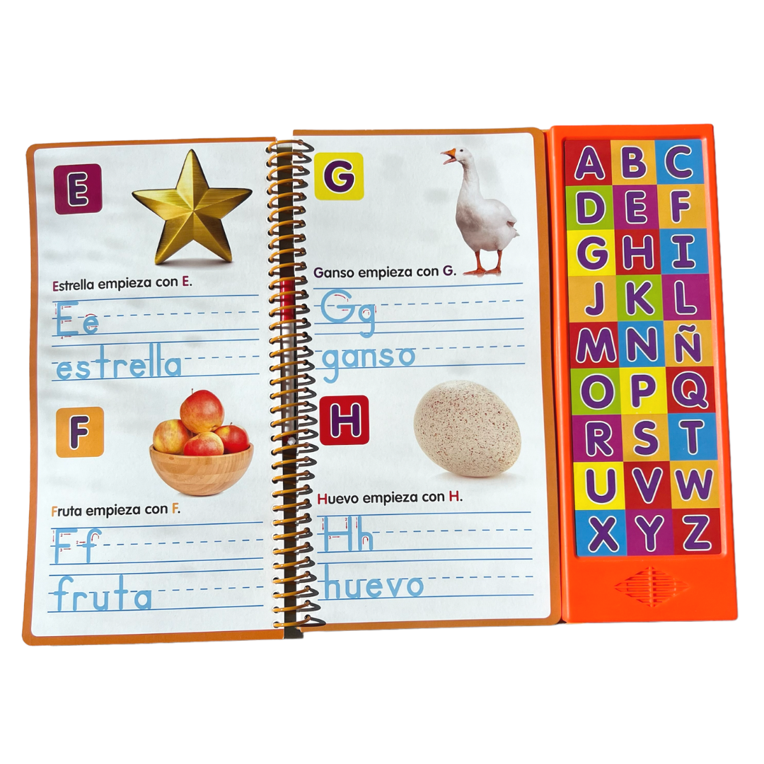El Abecedario escribe y borra - Libro con Voz y Sonidos