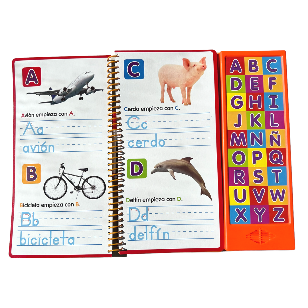 El Abecedario escribe y borra - Libro con Voz y Sonidos