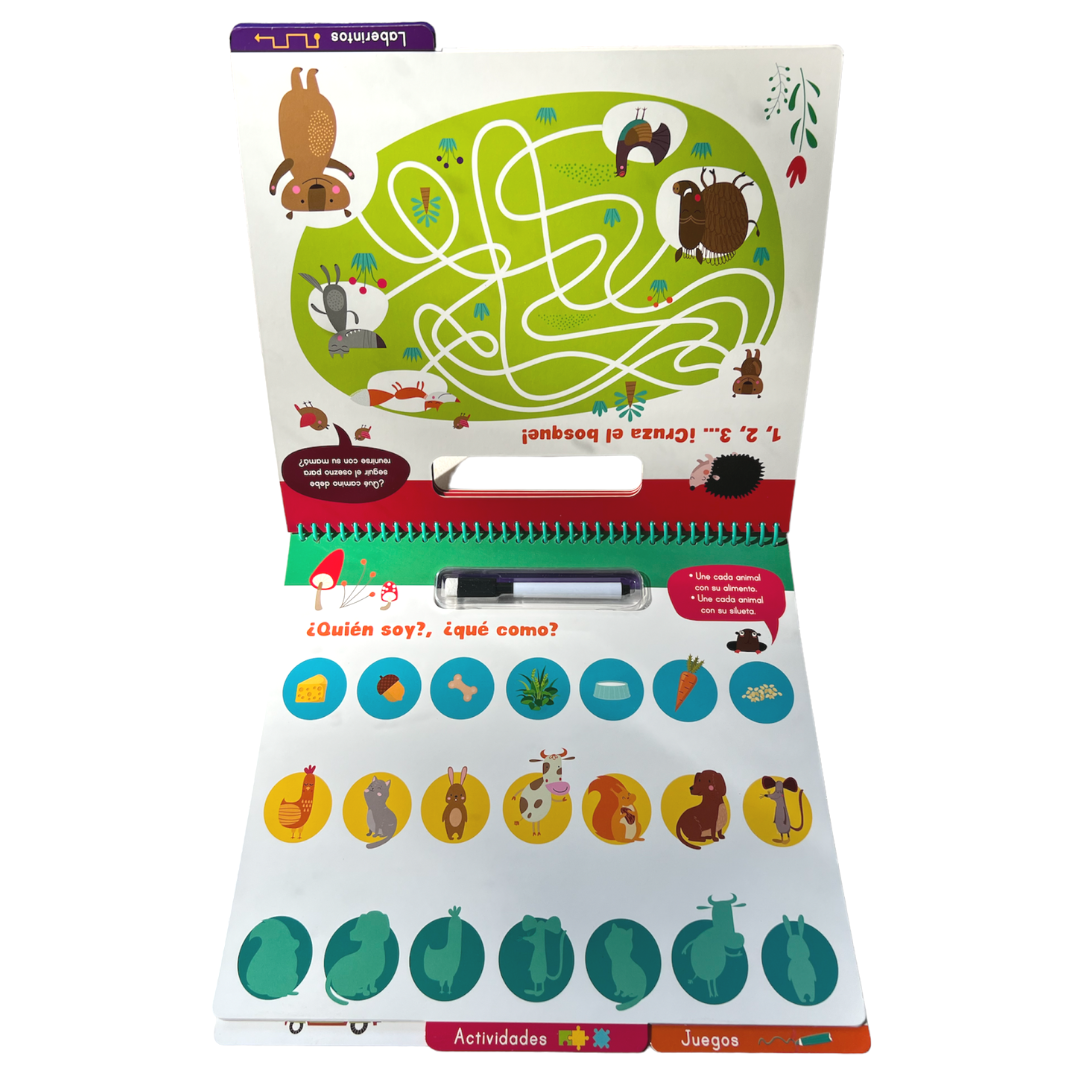 Mi Primer Libro Borrable Laberintos, actividades y juegos