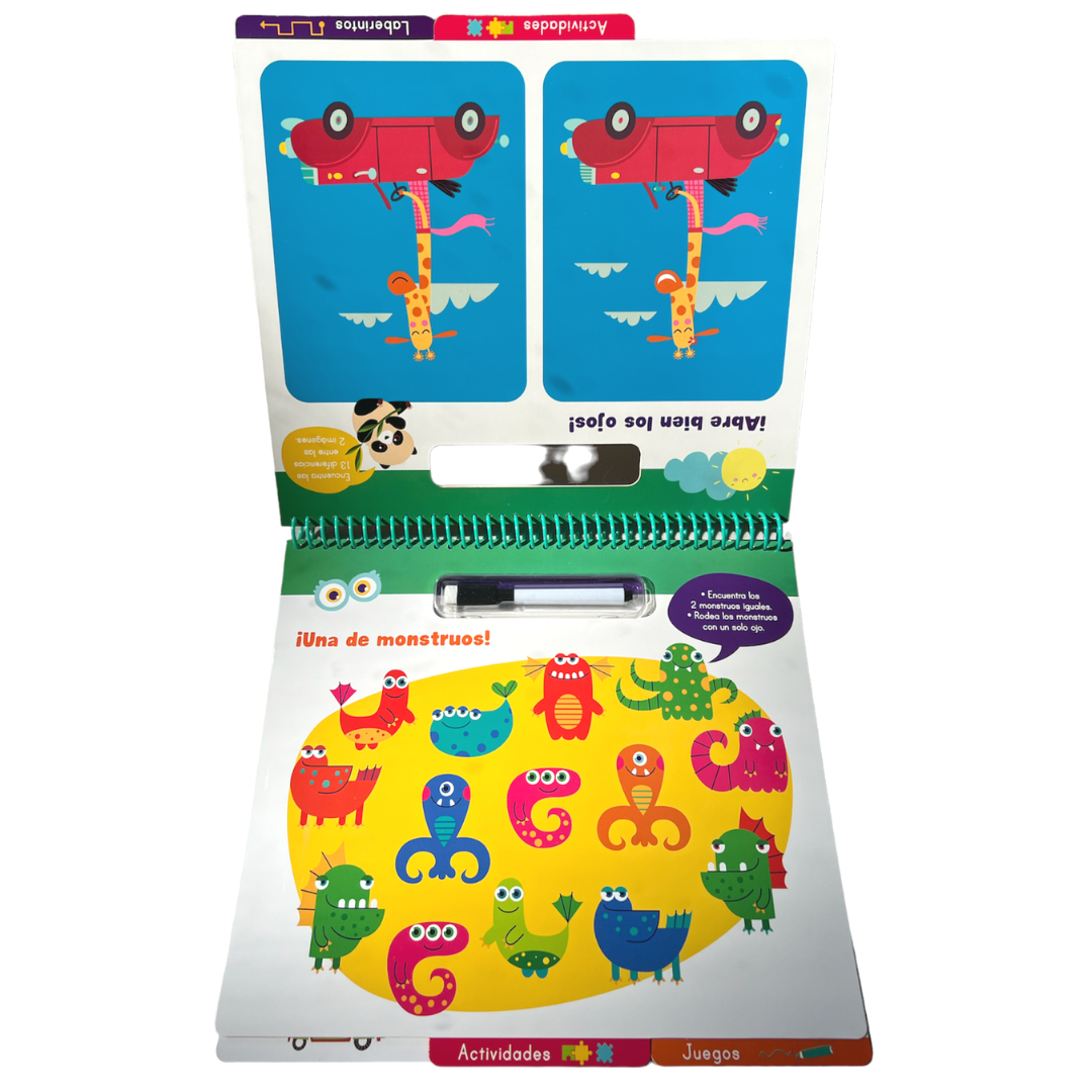 Mi Primer Libro Borrable Laberintos, actividades y juegos