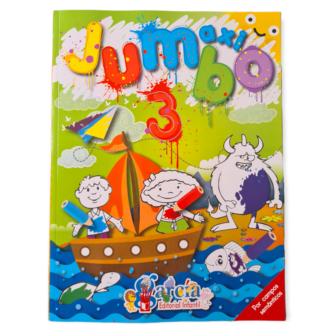 Libro para colorear Maxi Jumbo