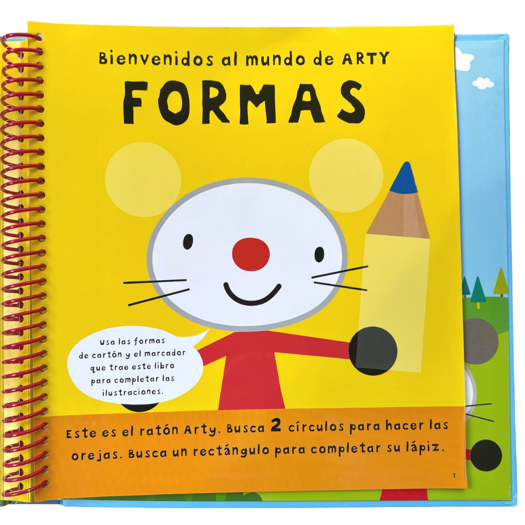 Formas - Libro de Actividades  Arty Mouse