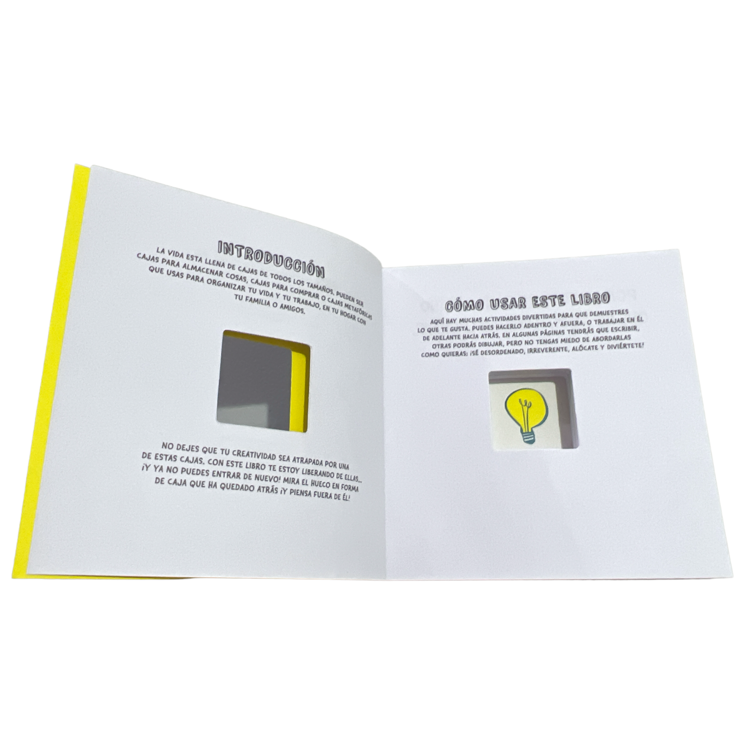 Libro Piensa Fuera de la Caja