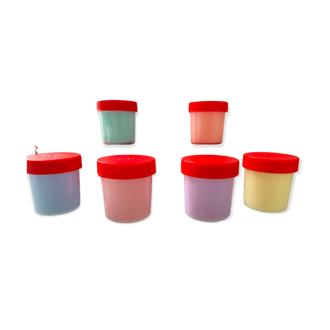 Témpera pastel estuche 6 colores