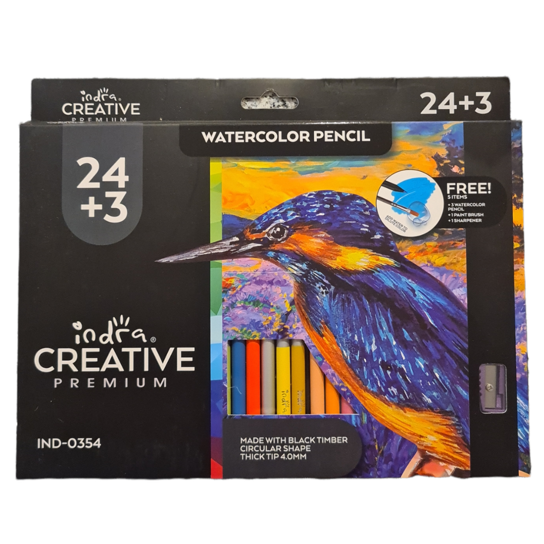 24 colores acuareleables